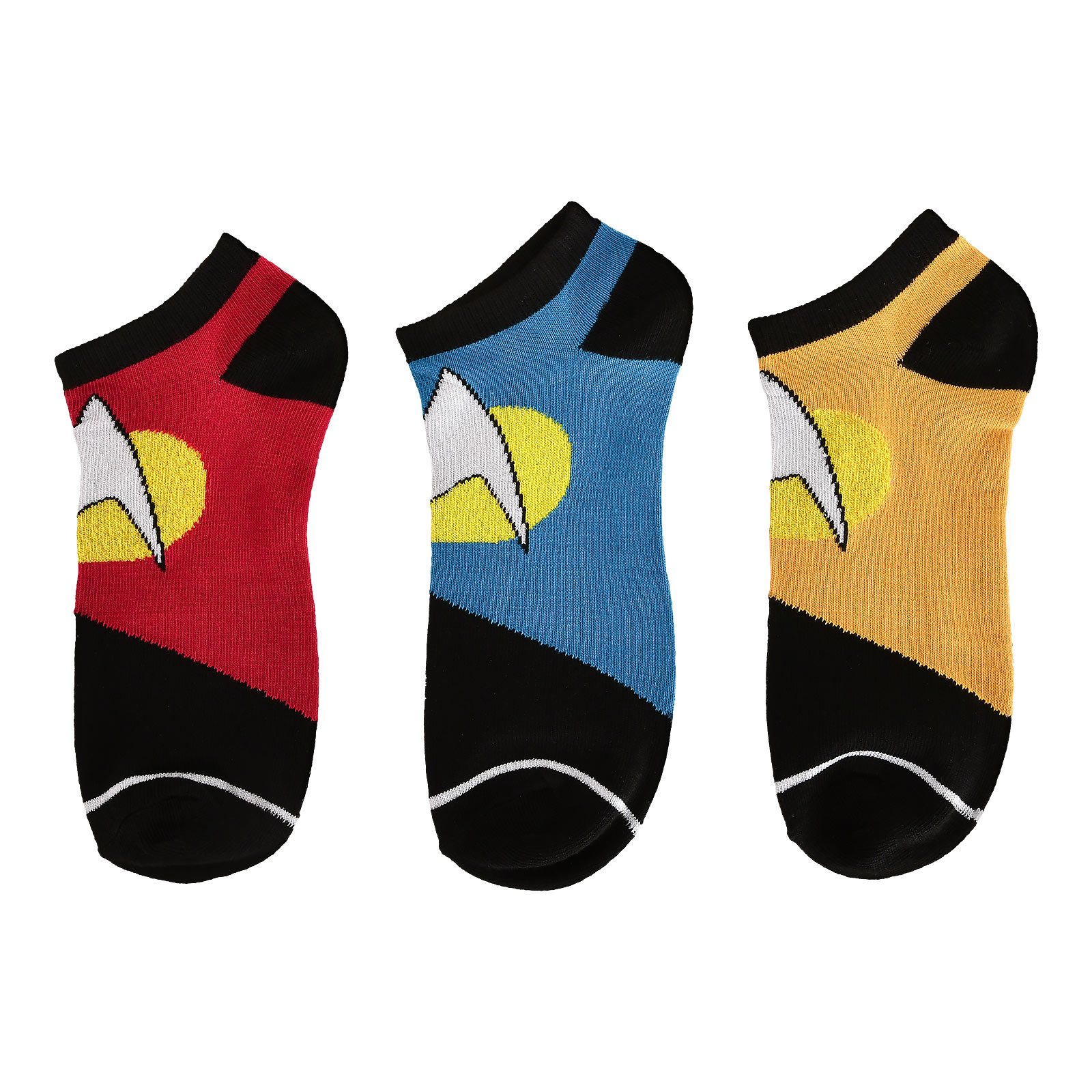 Star Trek - Chaussettes Sneaker Logo Lot de 3