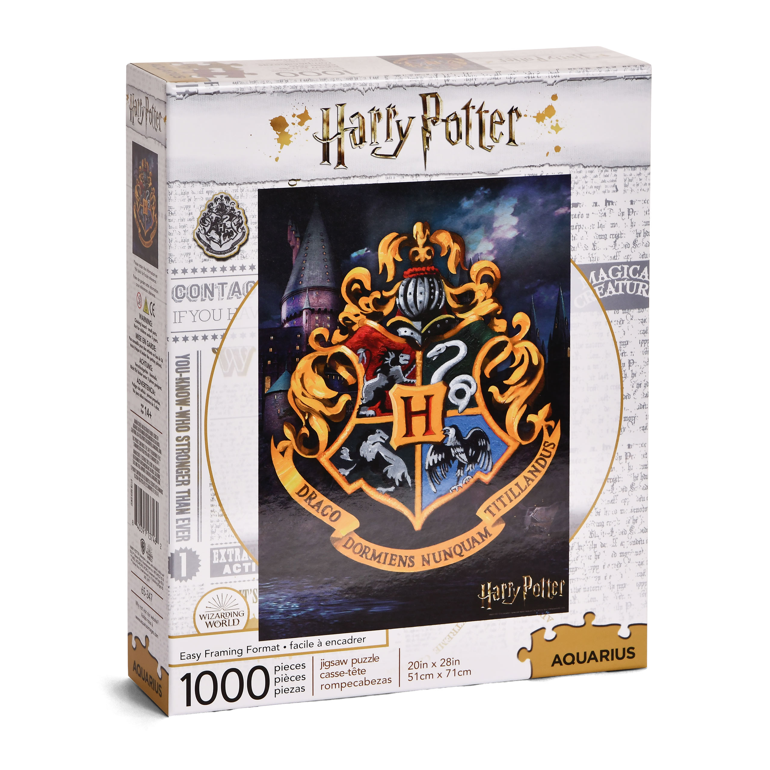 Harry Potter - Hogwarts Wappen Puzzle 1000 Teile