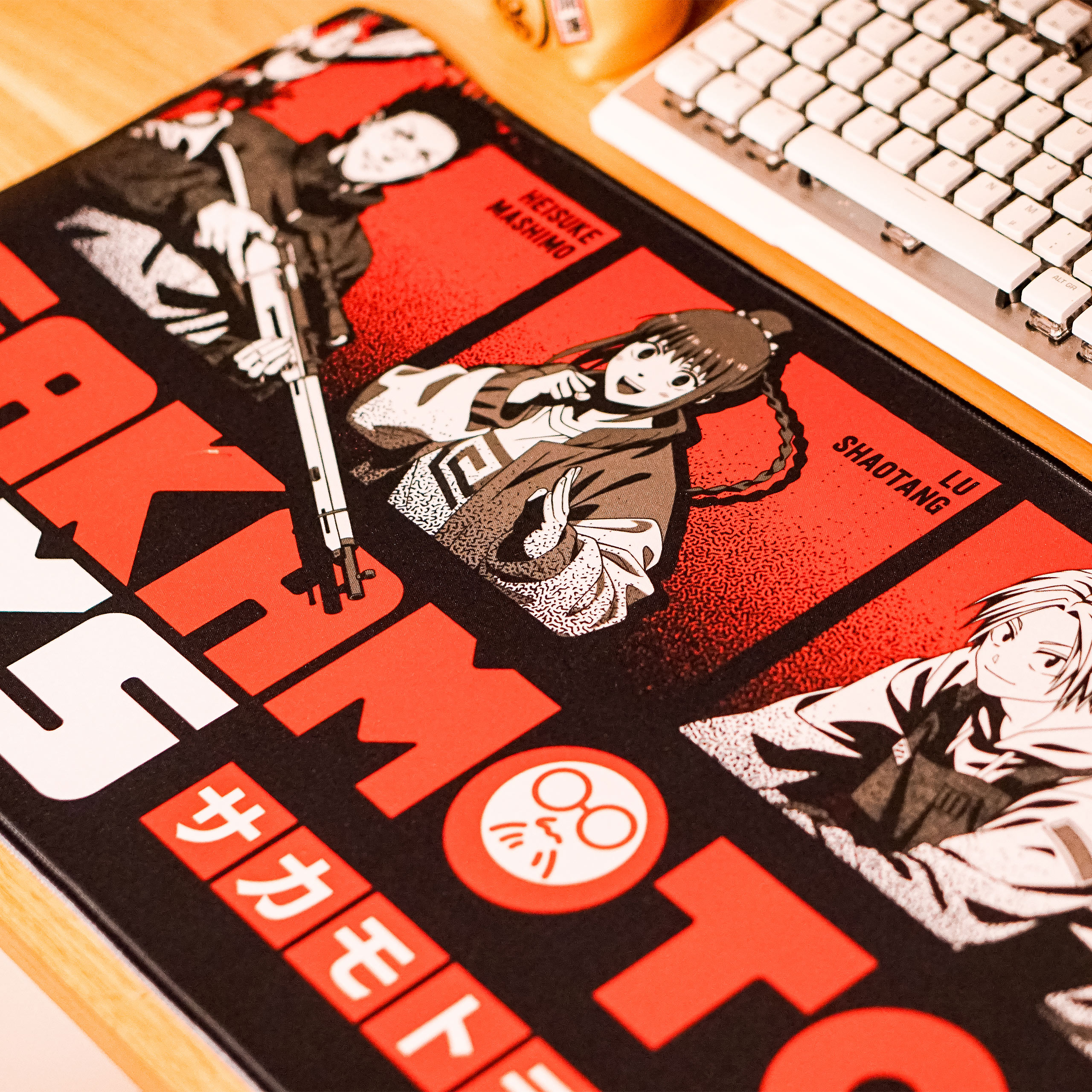 Sakamoto Days - Tappetino mouse Crew