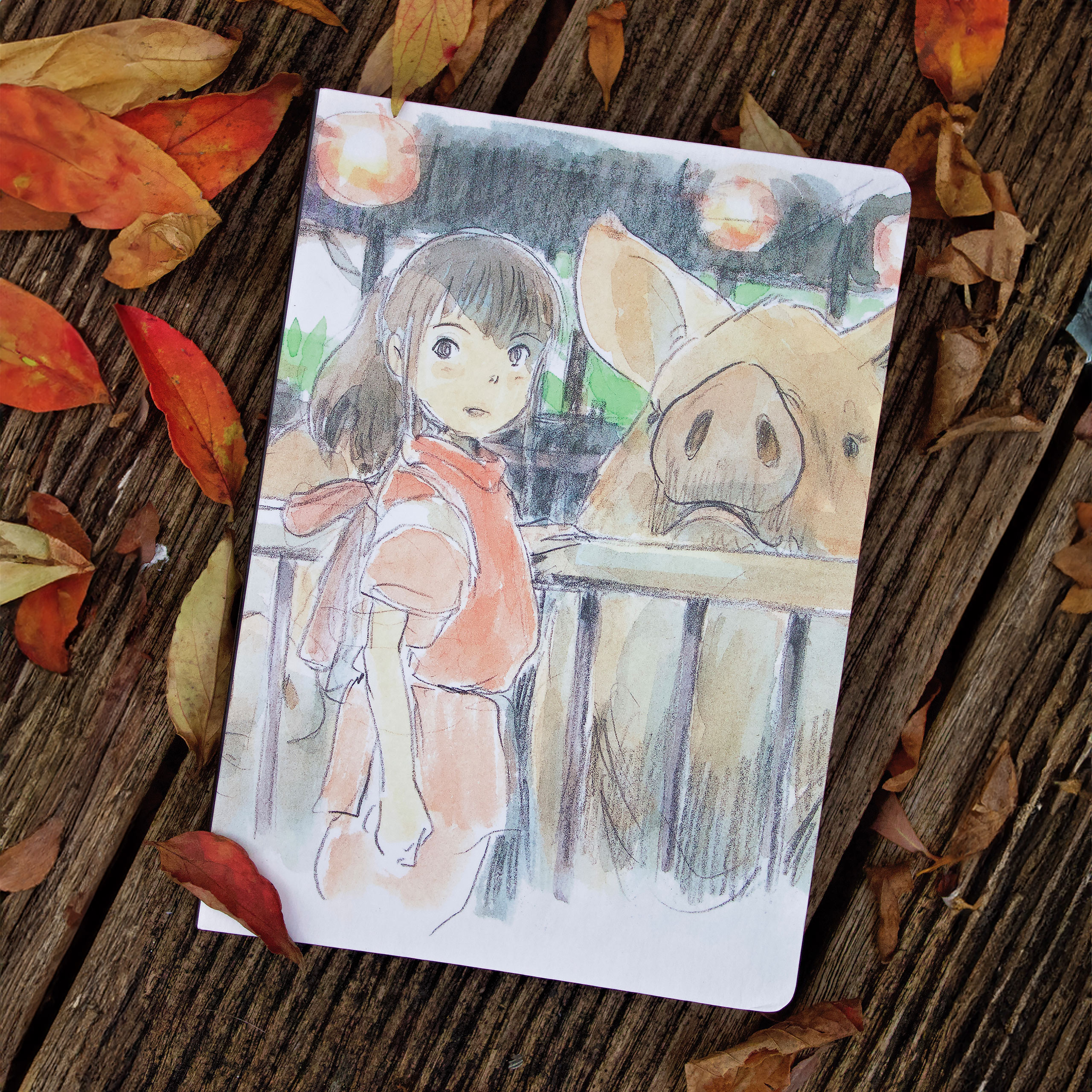 Chihiros Reise ins Zauberland - Spirited Away Notizbuch