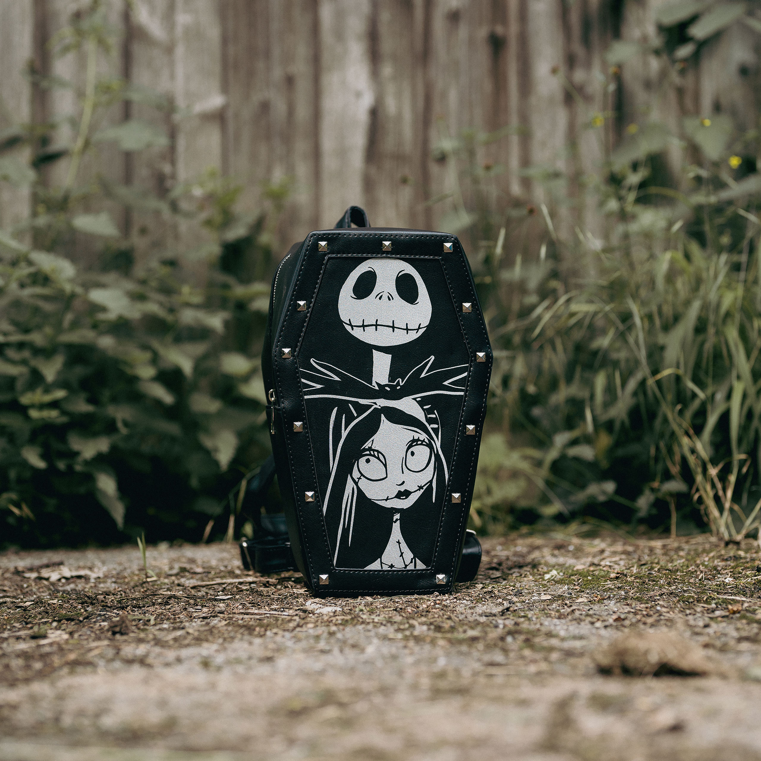 Pesadilla antes de Navidad - Mochila negra de Jack & Sally