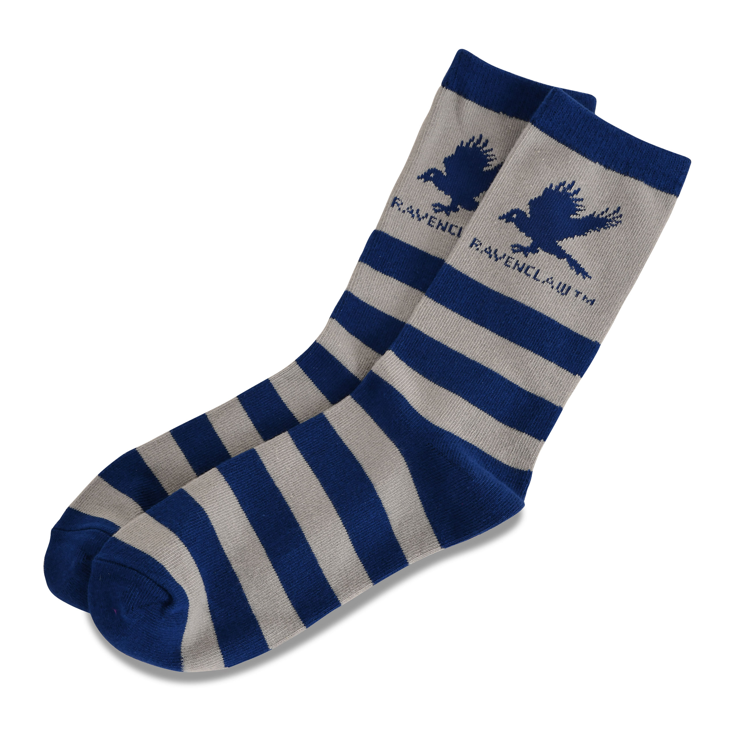 Harry Potter - Ravenclaw Wappen Socken blau-grau