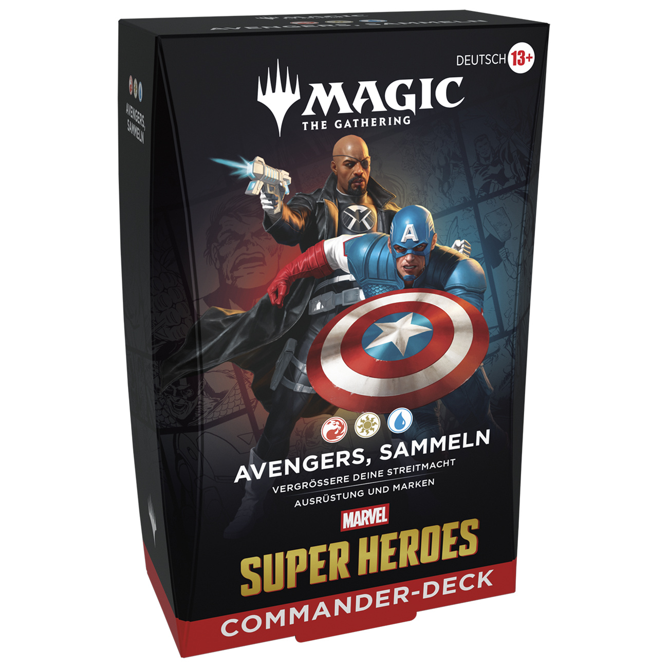 Marvel Super Heroes Avengers Deck Commander version allemande - Magic The Gathering