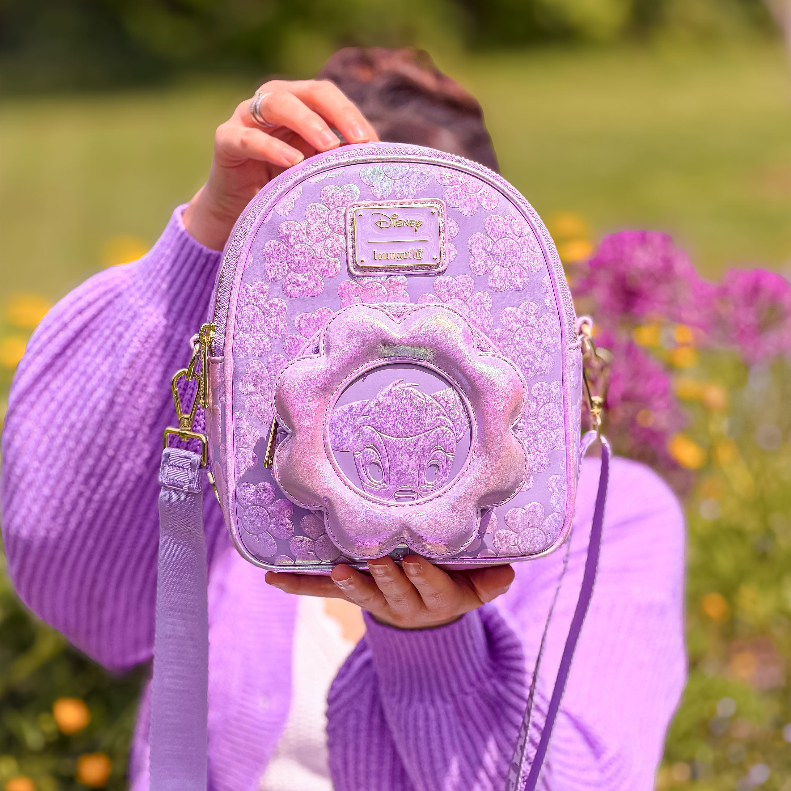 Bambi - Flower Tote Bag Mini Rucksack