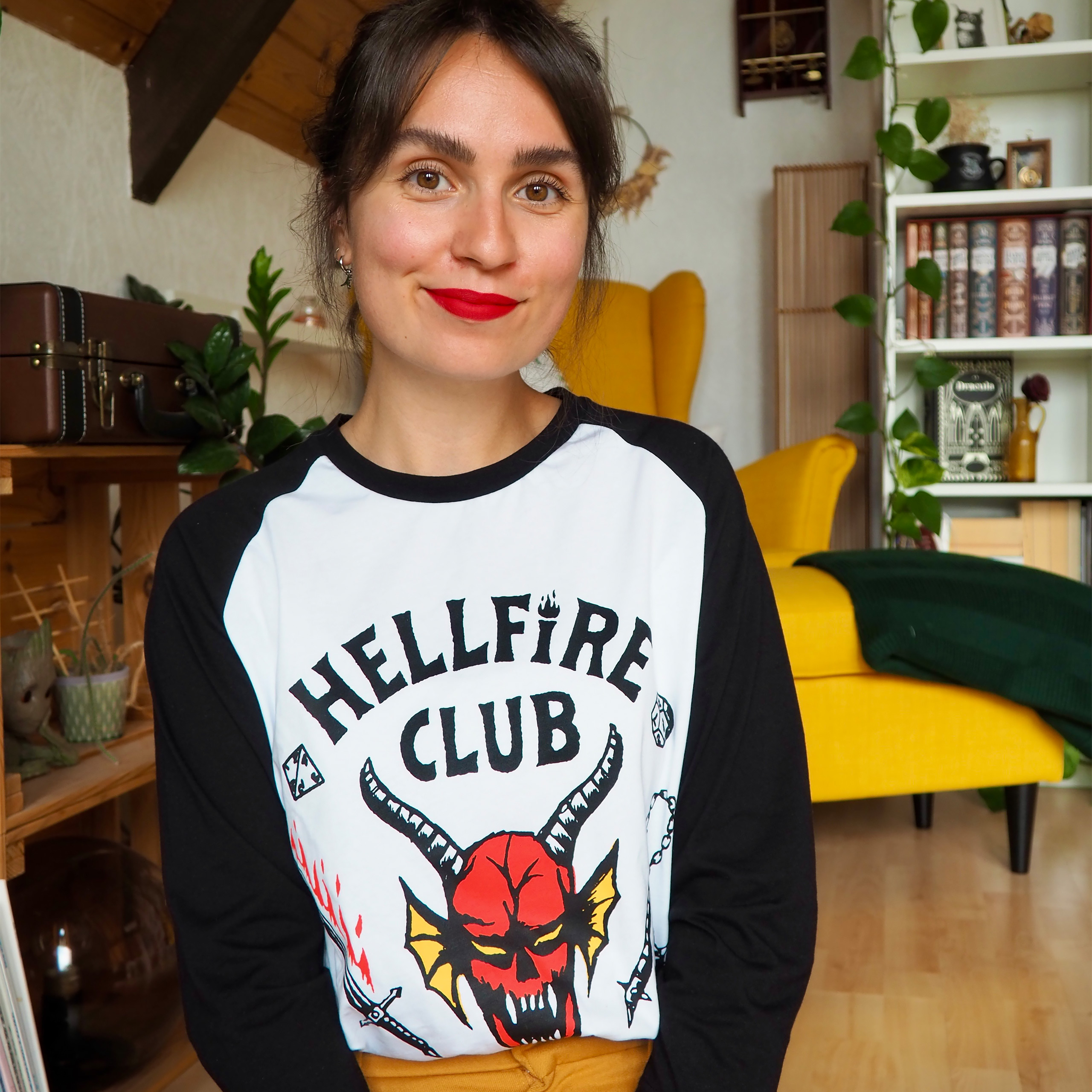 Stranger Things - Hellfire Club Wappen Longsleeve