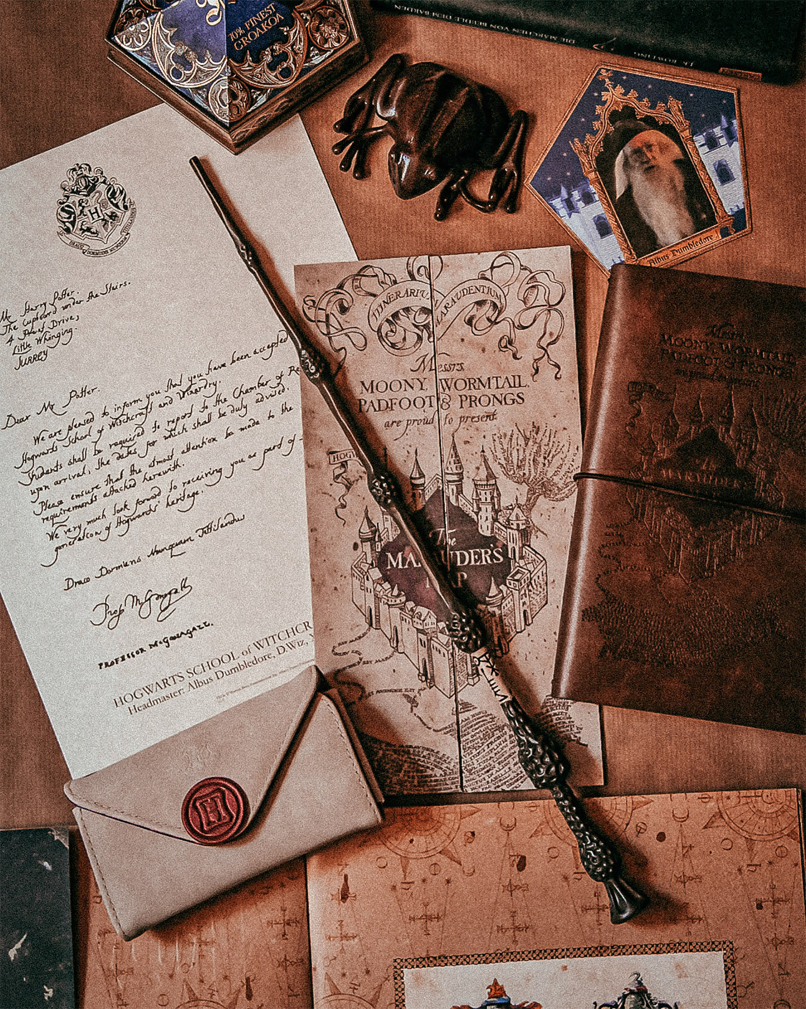 Baguette d'Albus Dumbledore - Édition Caractère