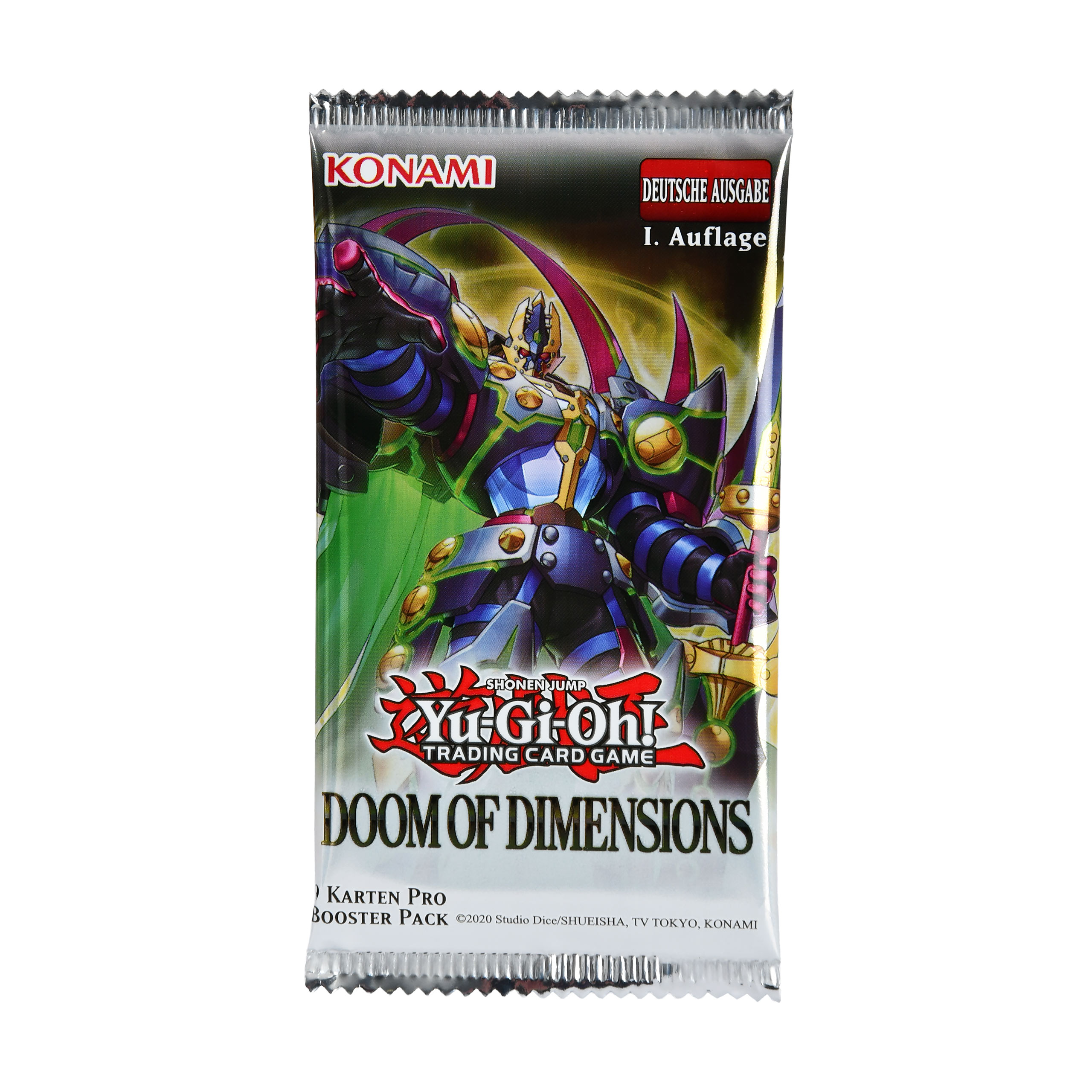 Yu-Gi-Oh! - Doom of Dimensions Sammelkarten Booster deutsche Version