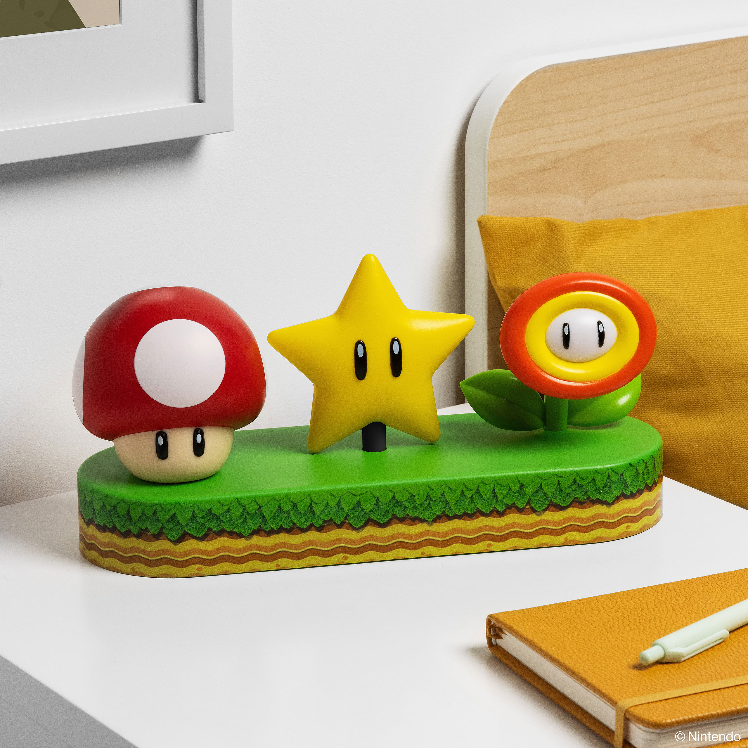 Super Mario - Lampe de Table Icons