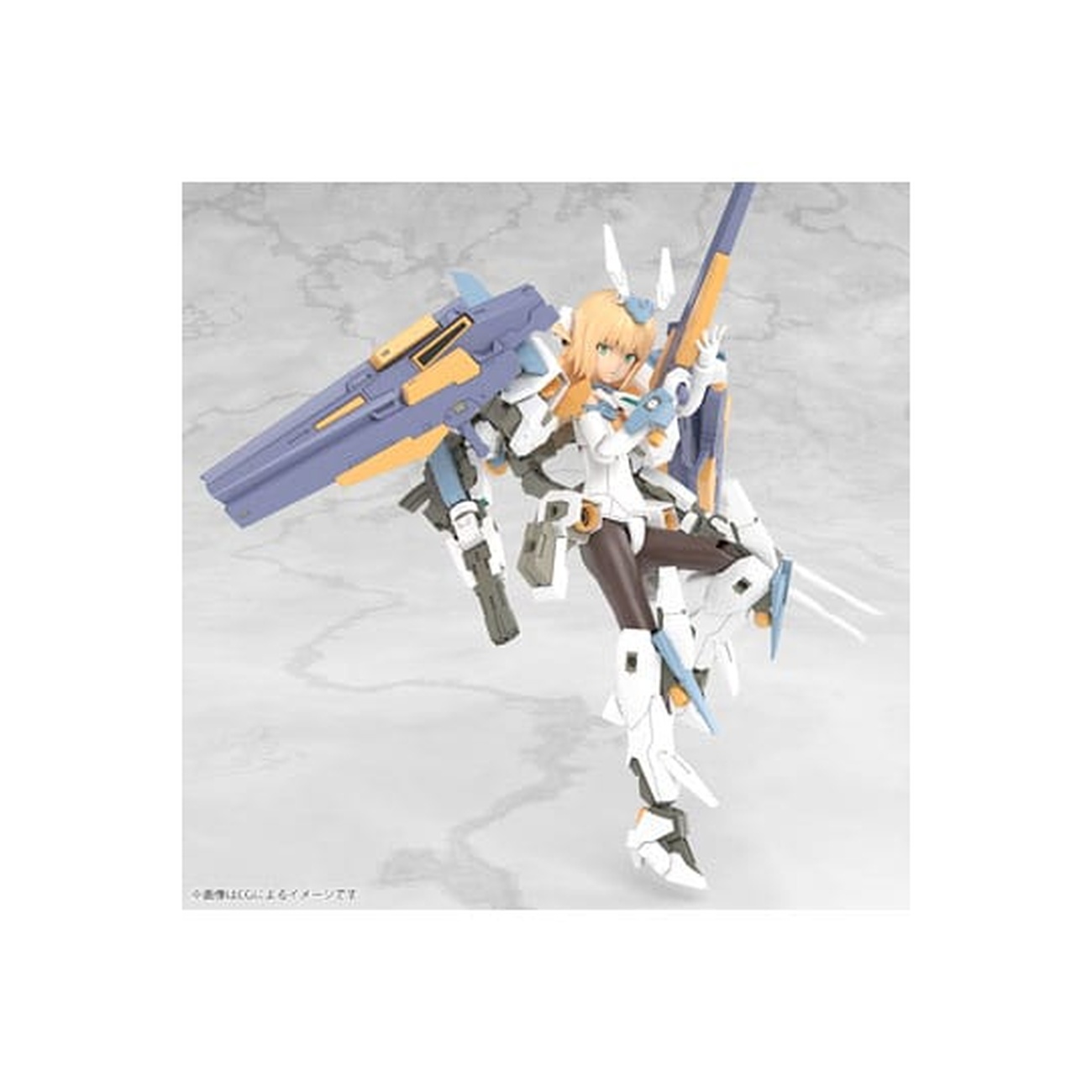Frame Arms - Baselard modelkit-figuur