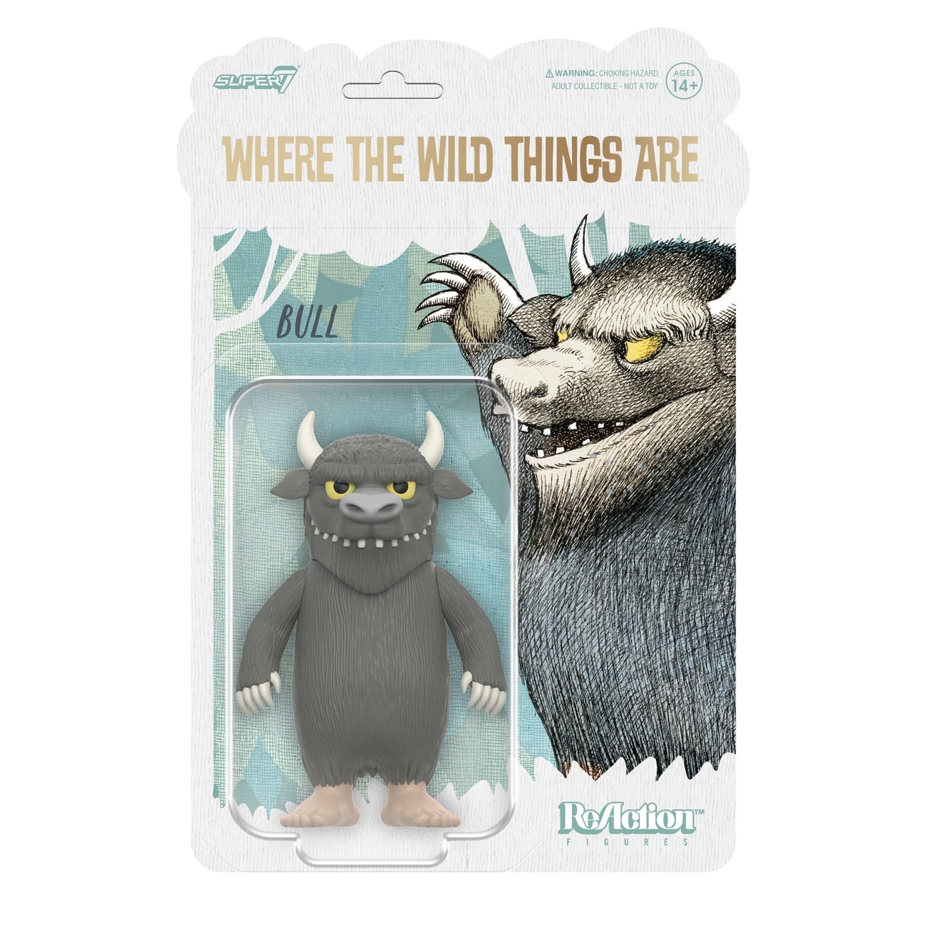 Till vildingarnas land ReAction actionfigur Wave 01 Bull (monster) 10 cm