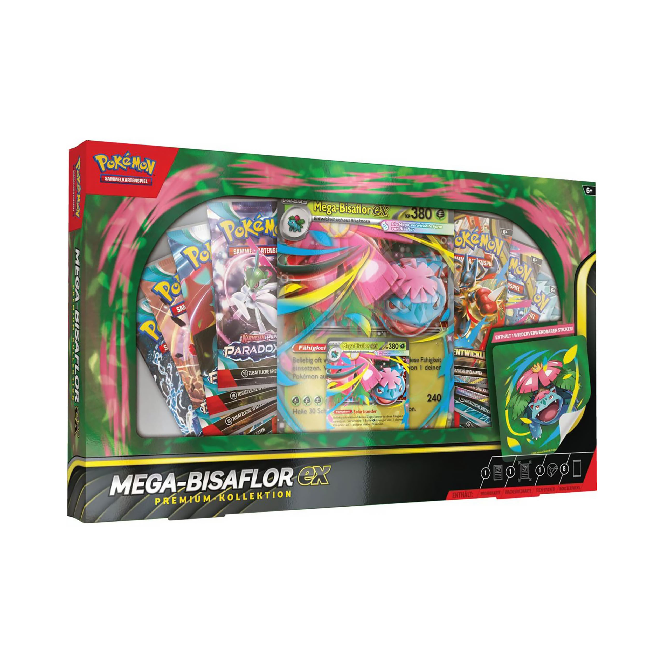 Pokémon - Mega-Venusaur-EX Caja Premium de Cartas Coleccionables