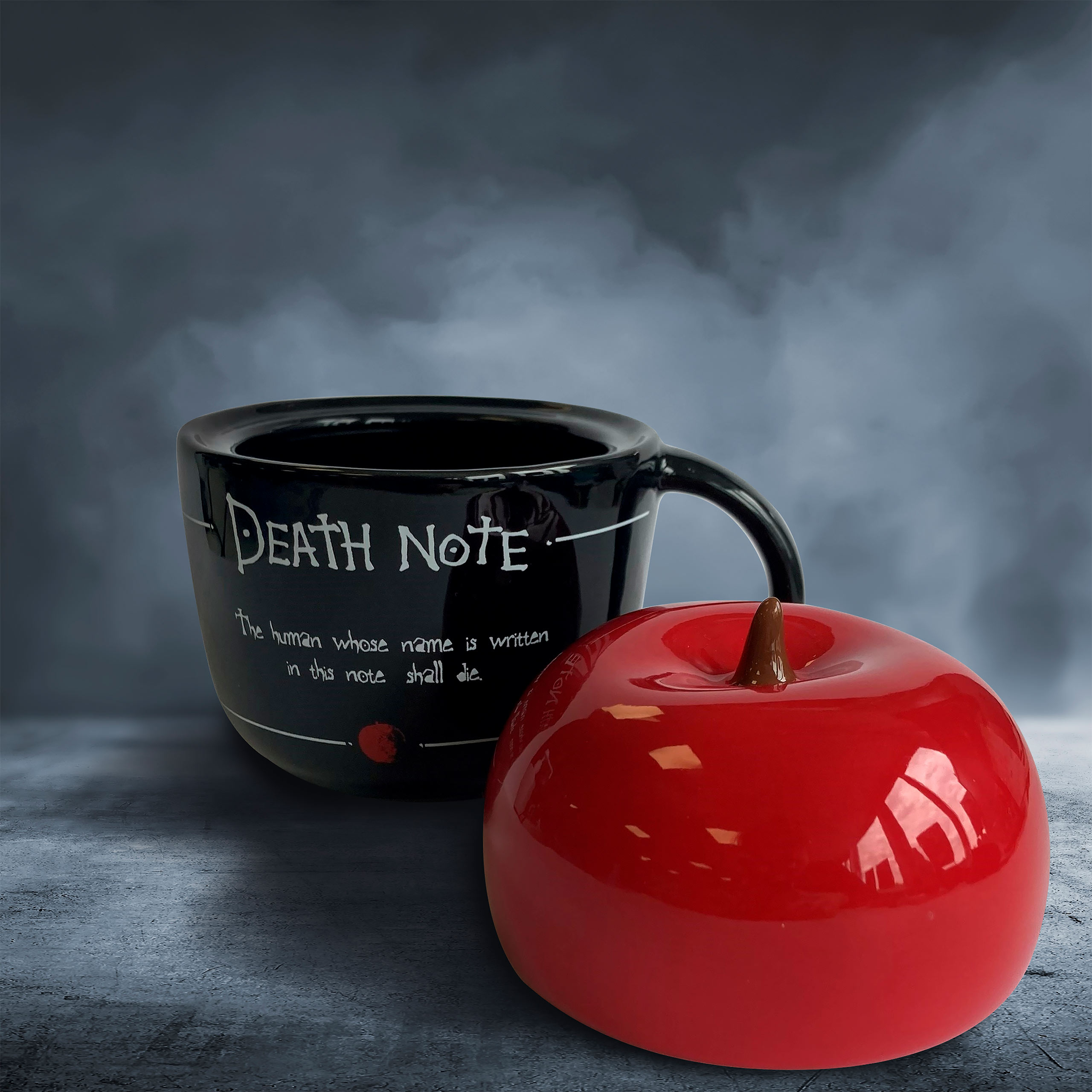 Death Note - Apple 3D Tasse mit Deckel