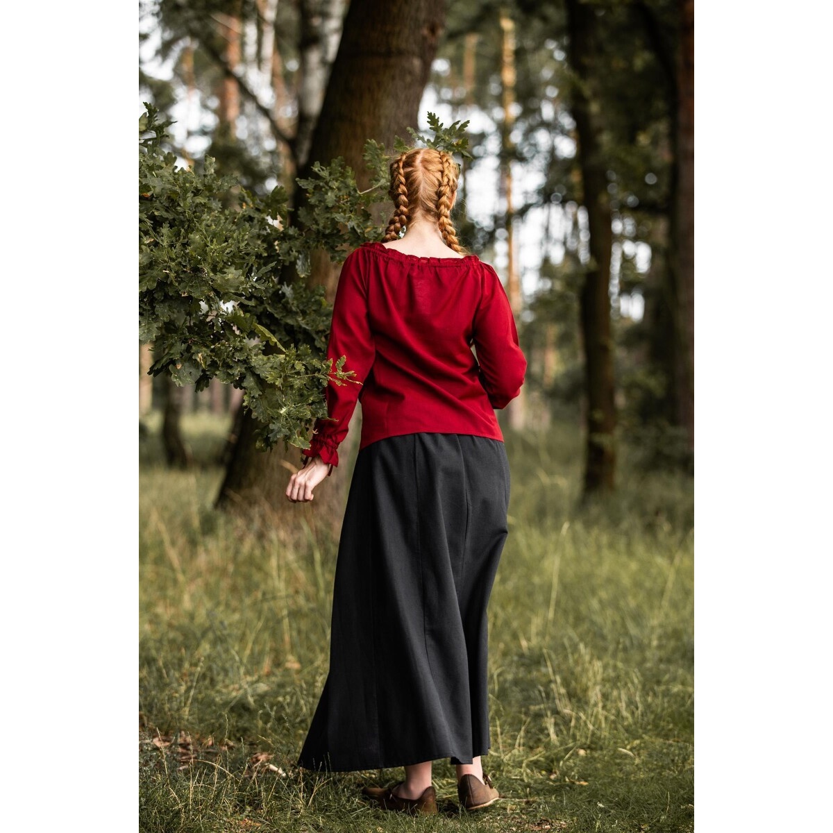 Blusa medieval Edith roja