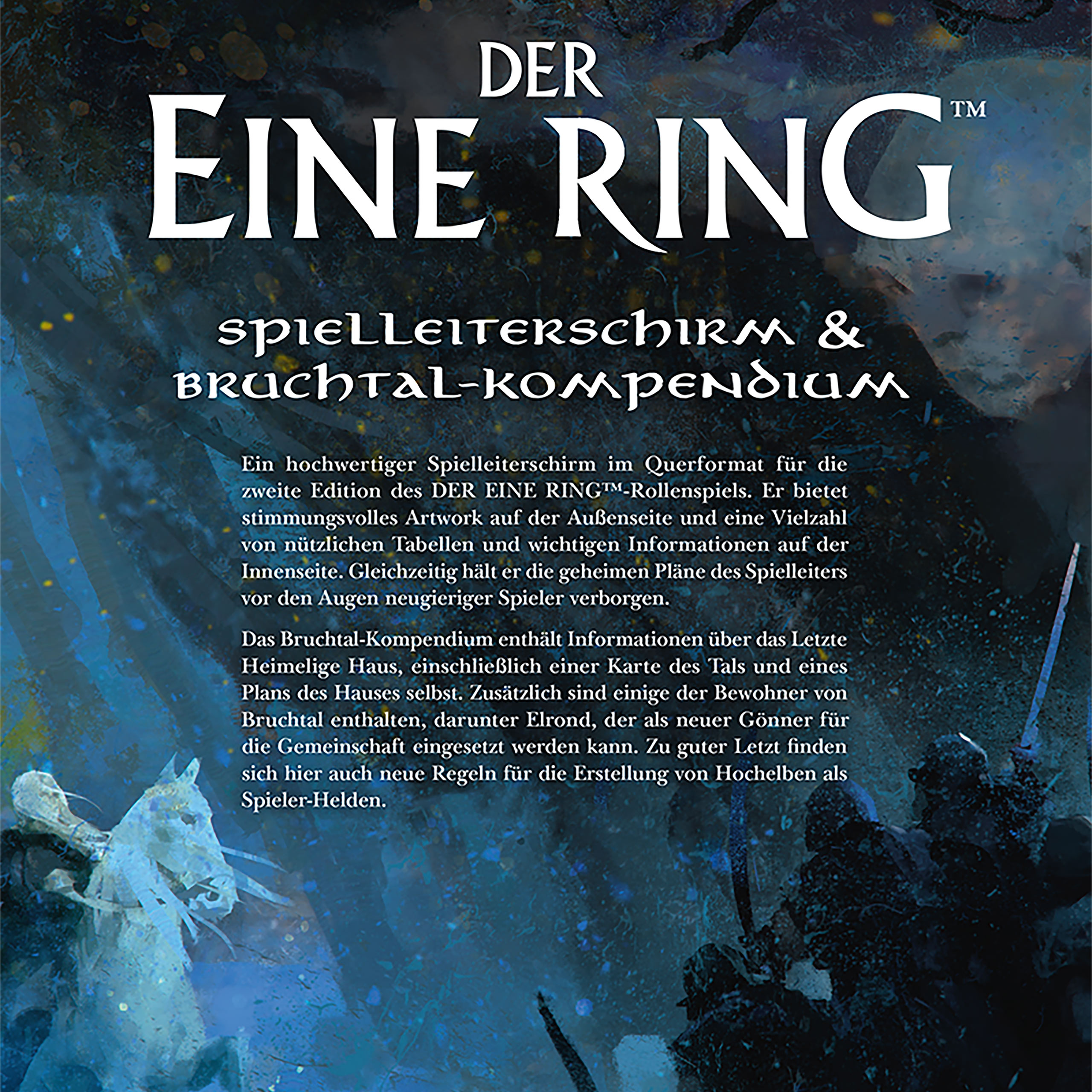 Herr der Ringe - Der Eine Ring Spielleiterschirm & Bruchtal-Kompendium