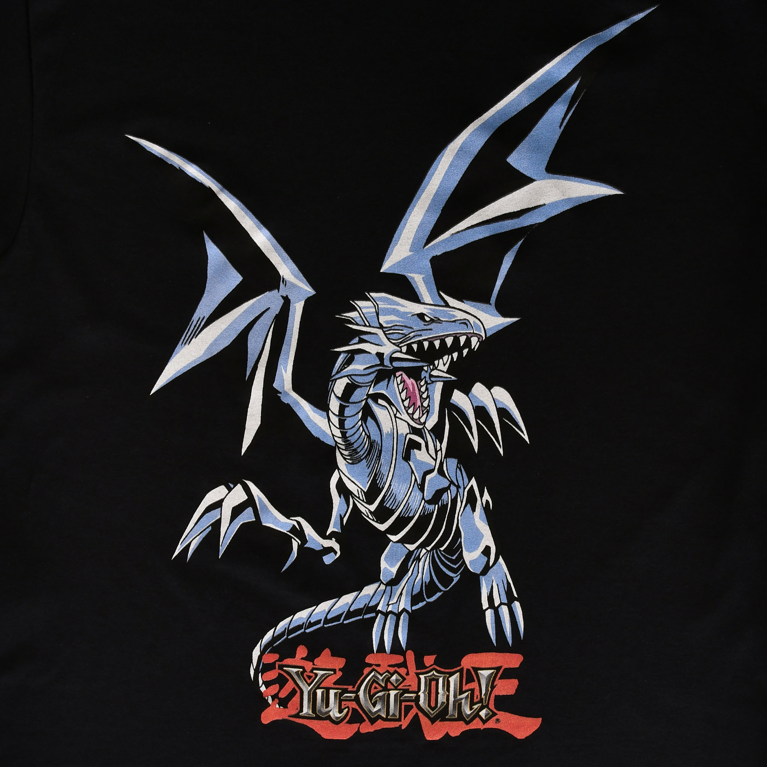 Yu-Gi-Oh! - Blue-Eyes White Dragon T-Shirt schwarz