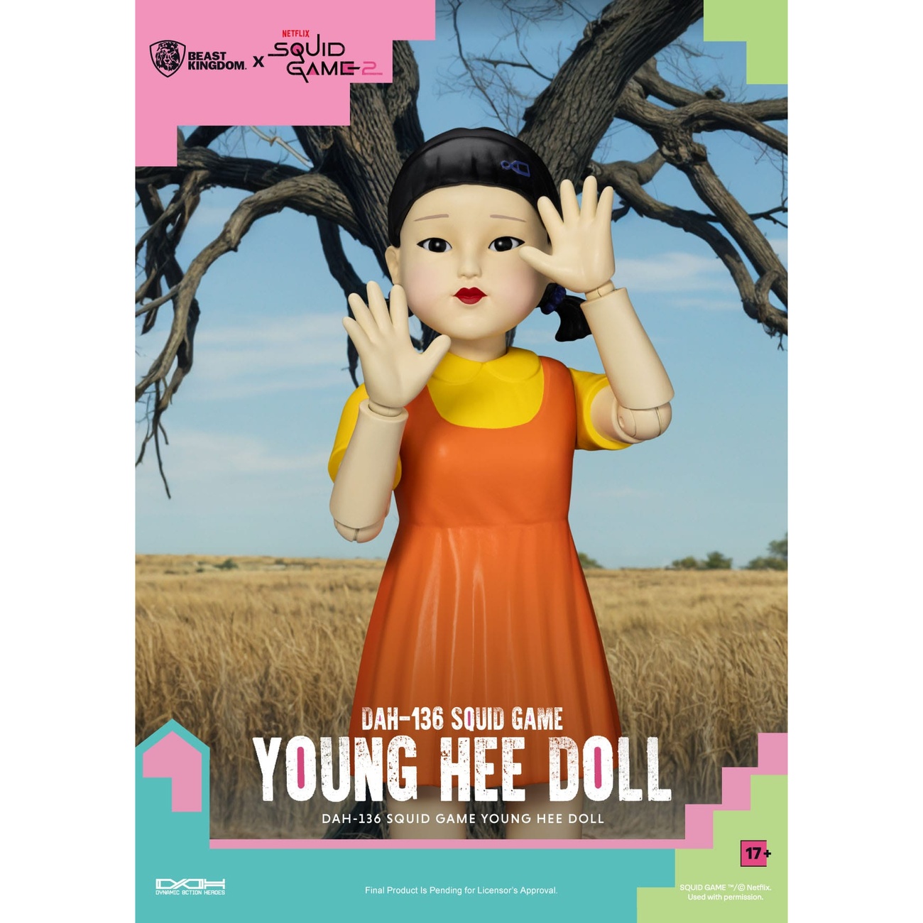 Squid Game Actionfigur mit Sound Young Hee Doll 30 cm