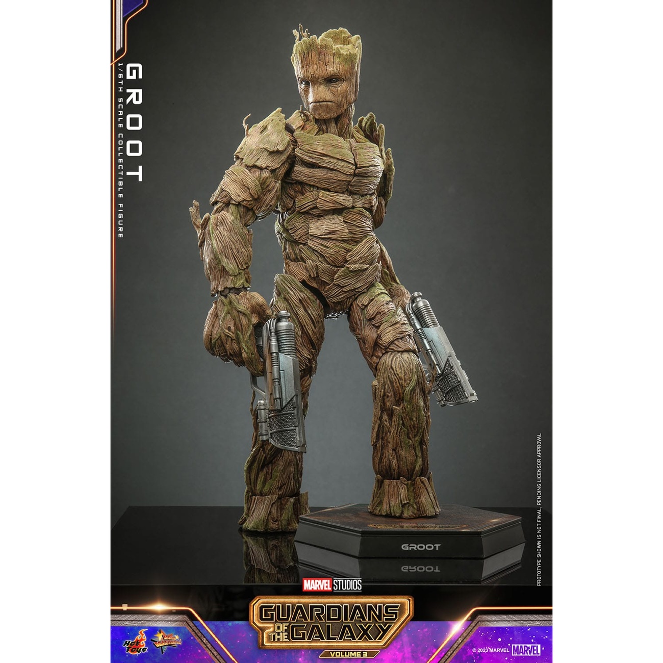 Guardianes de la Galaxia - Figura de acción Groot Masterpiece 1:6