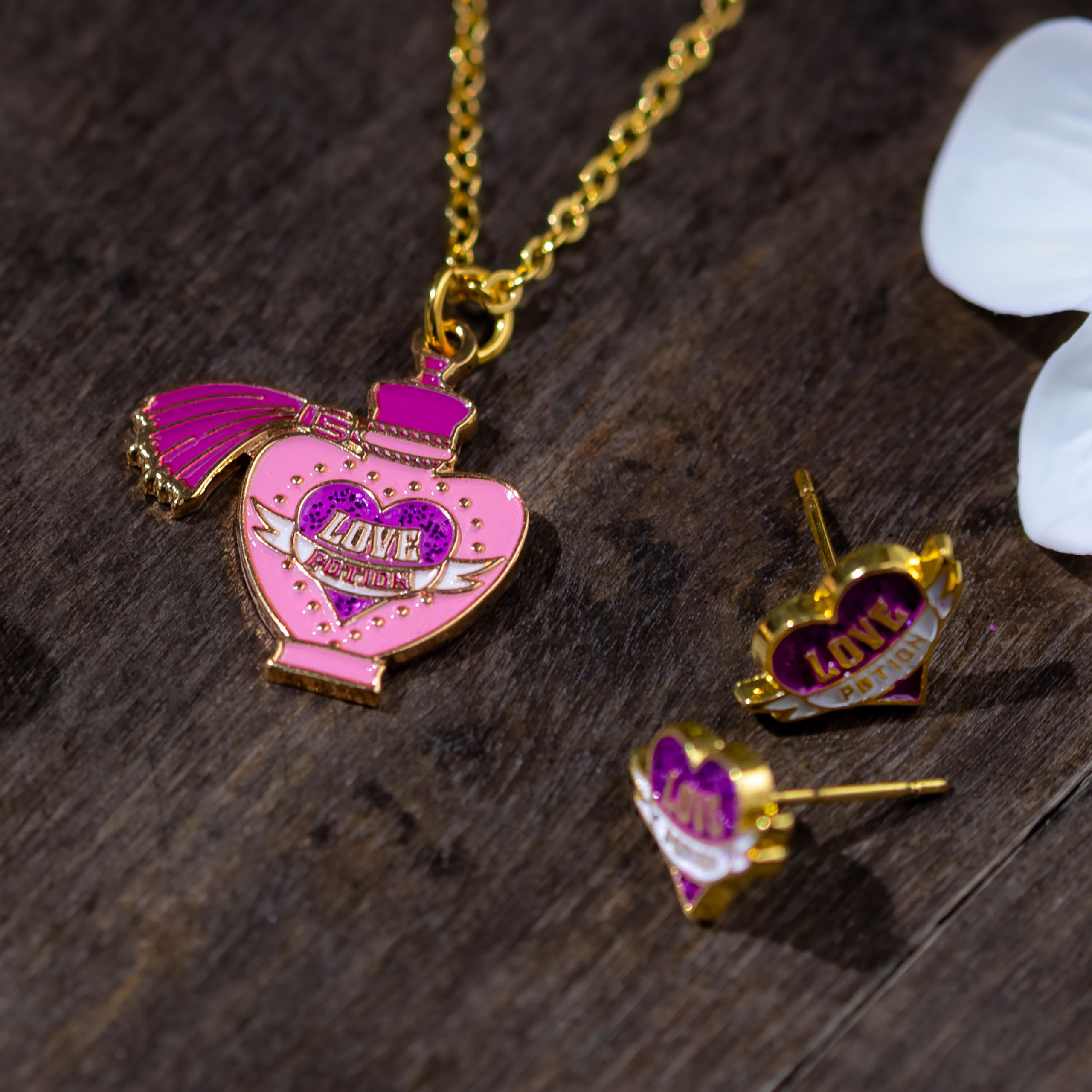 Harry Potter - Pendientes de Poción de Amor