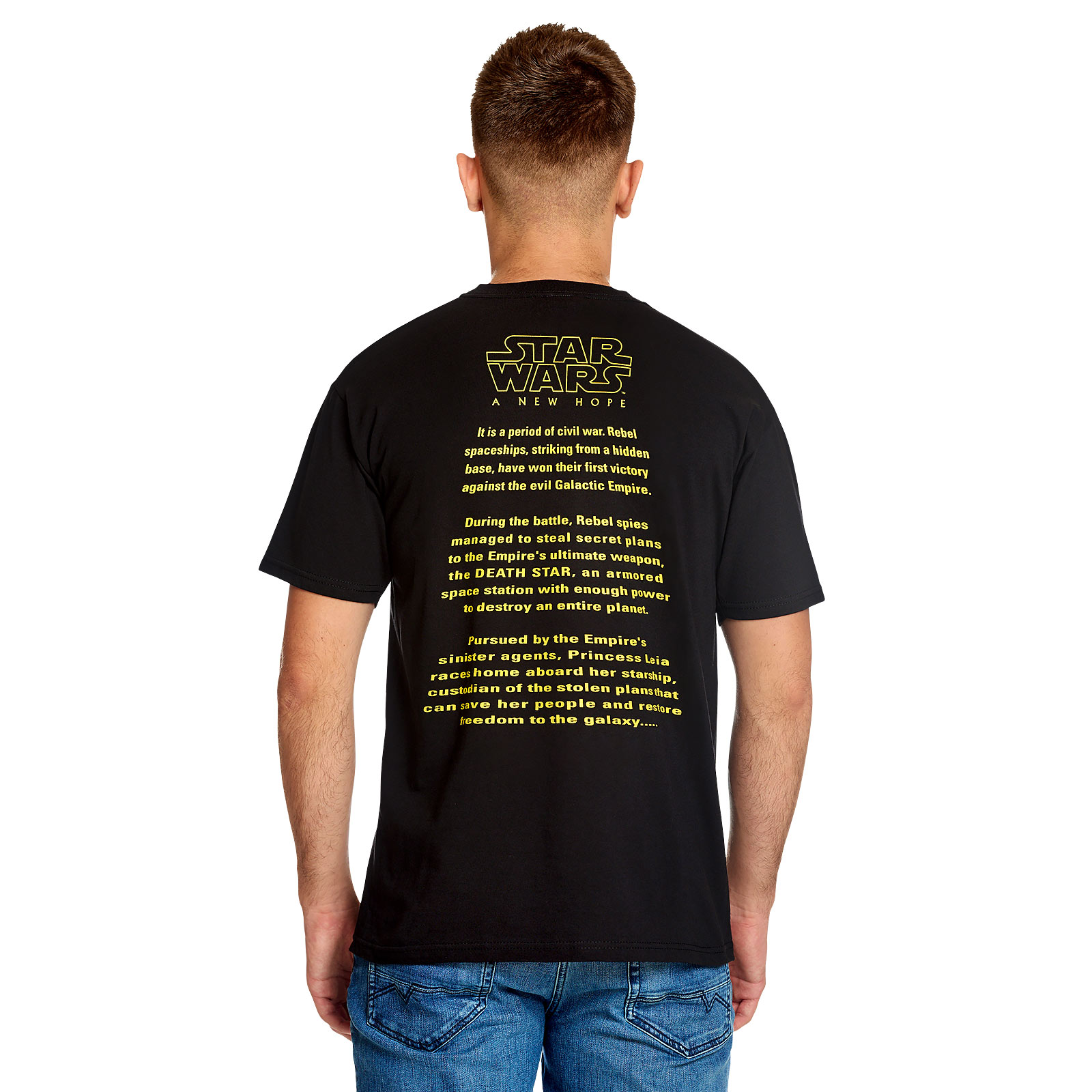 Star Wars - A New Hope Klassiek T-Shirt zwart