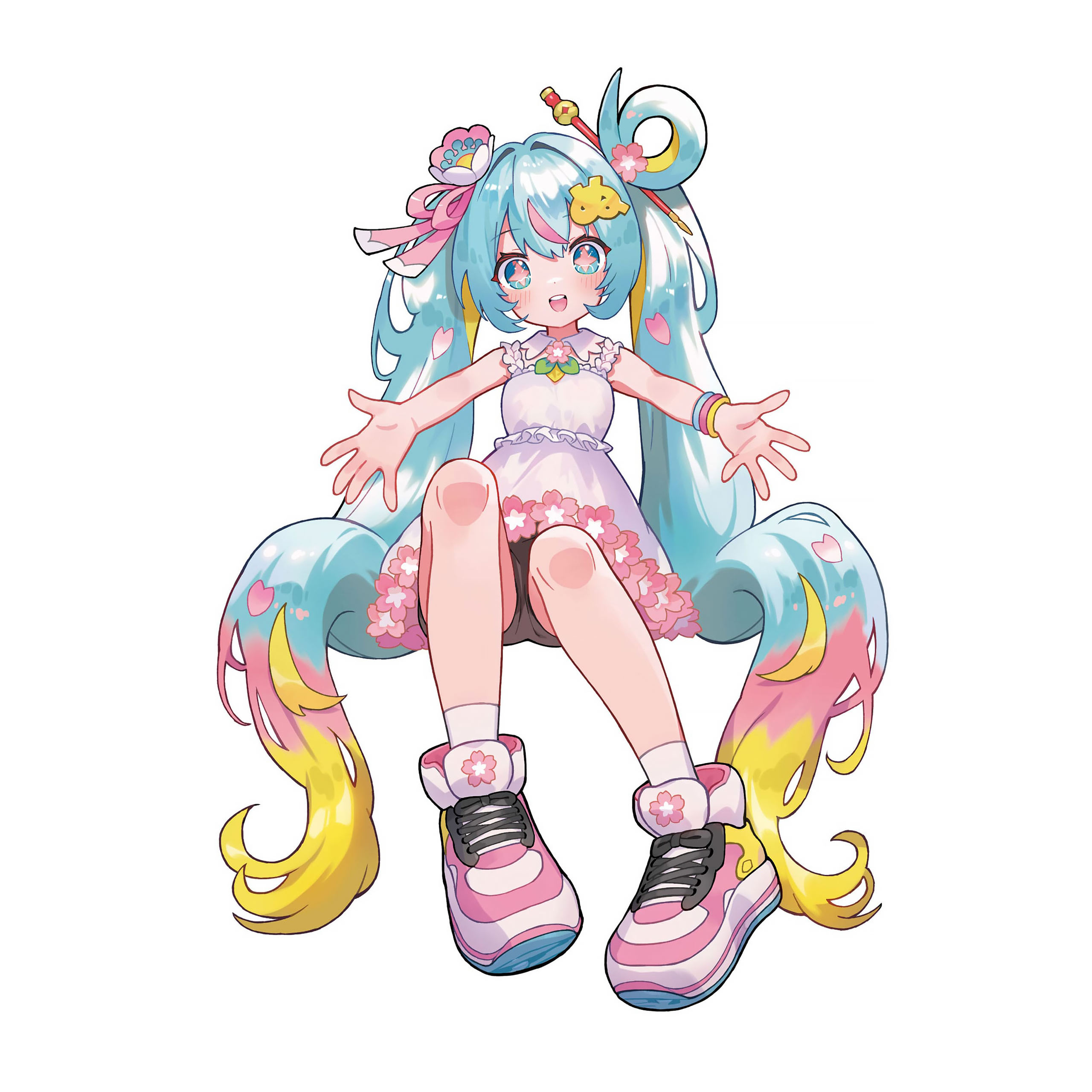 Hatsune Miku - Miku 10th Anniversary Noodle Stopper-figur