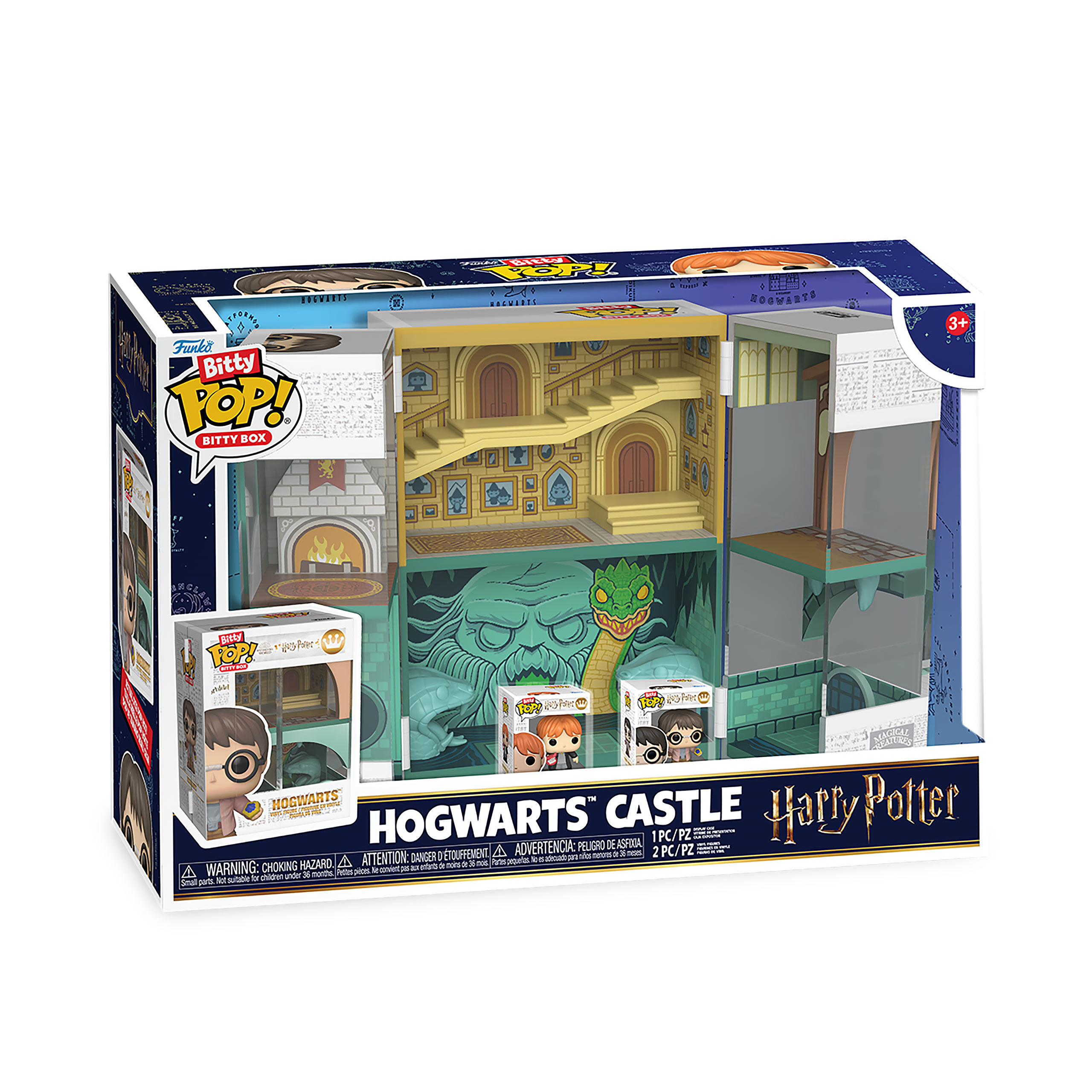 Harry Potter - Hogwarts Funko Bitty Pop Display mit 2 Figuren