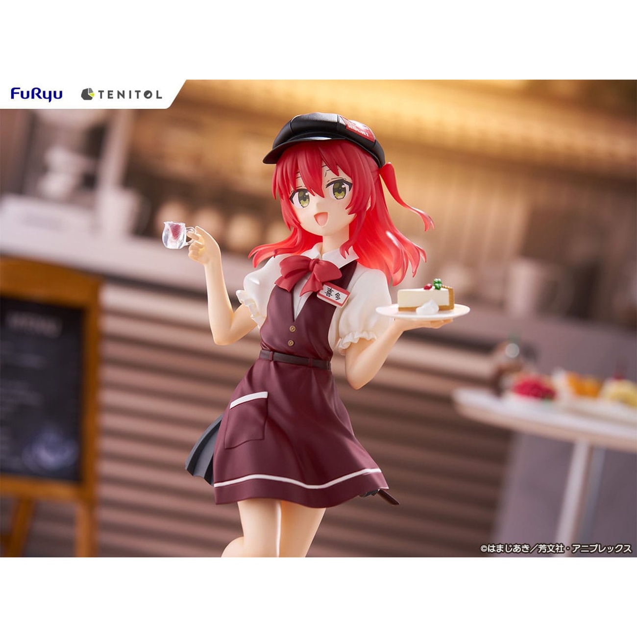 Bocchi the Rock! Statua PVC Tenitol Ikuyo Kita Cafe Style Ver. 20 cm