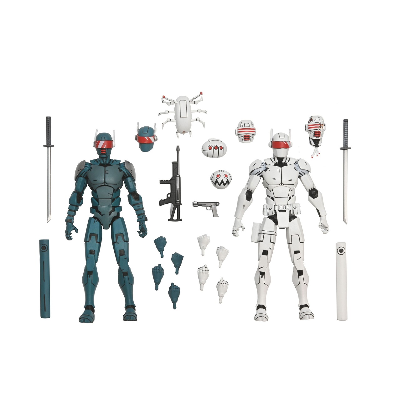 Teenage Mutant Ninja Turtles (The Last Ronin) Action Figures 2-Pack Synja Robots 18 cm