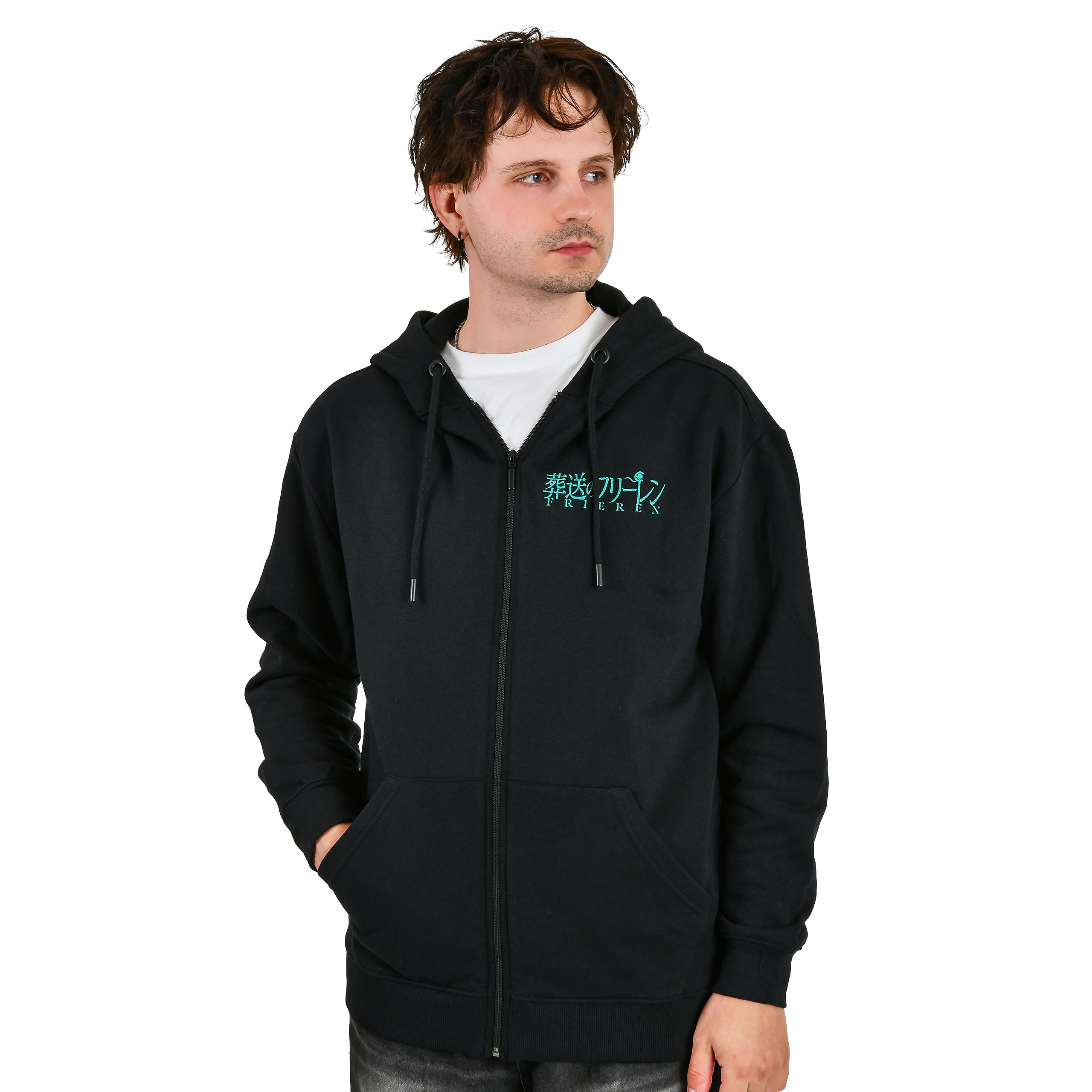 Frieren - Symbol Black Hoodie Jacket