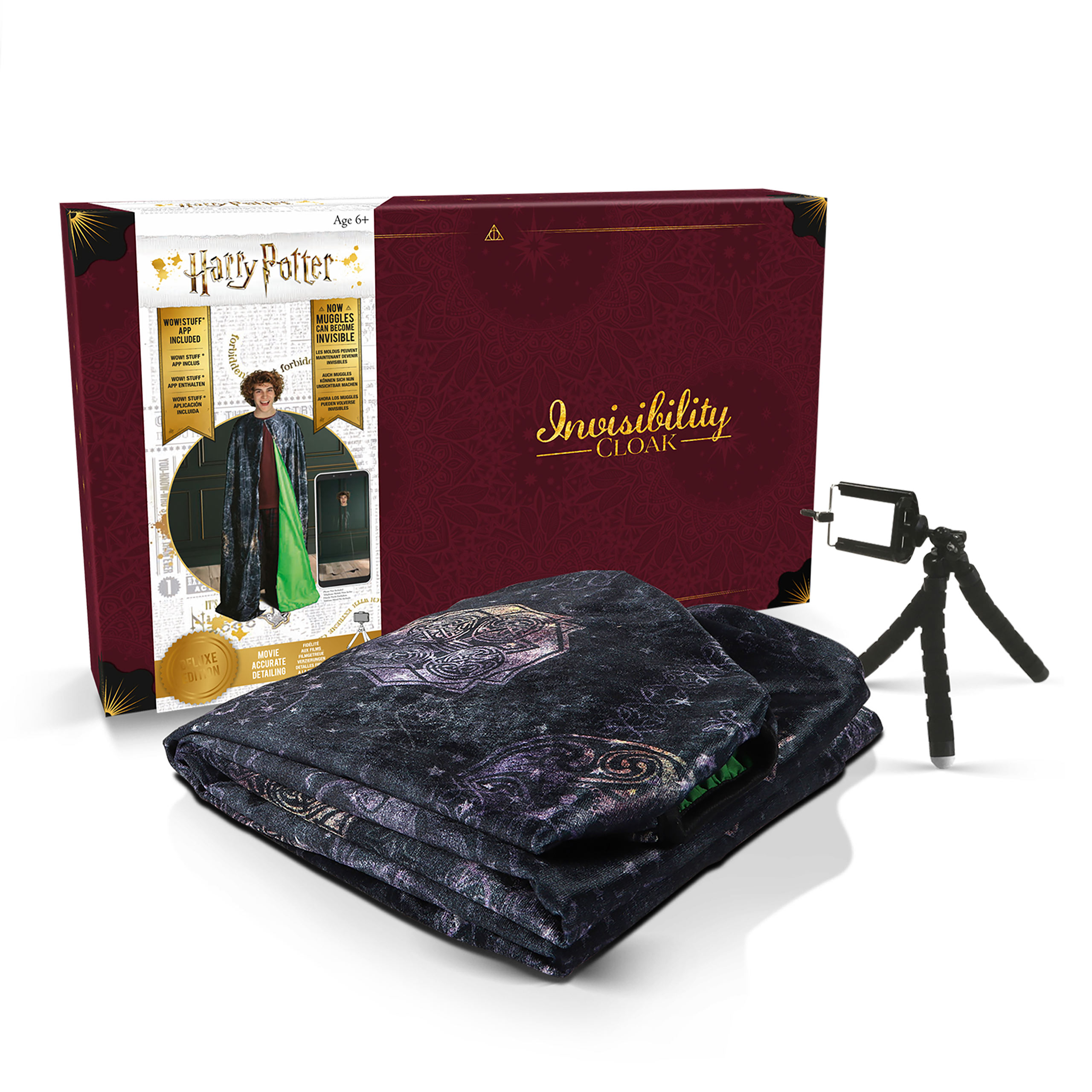 Harry Potter Invisibility Cloak App-optimized with Tripod