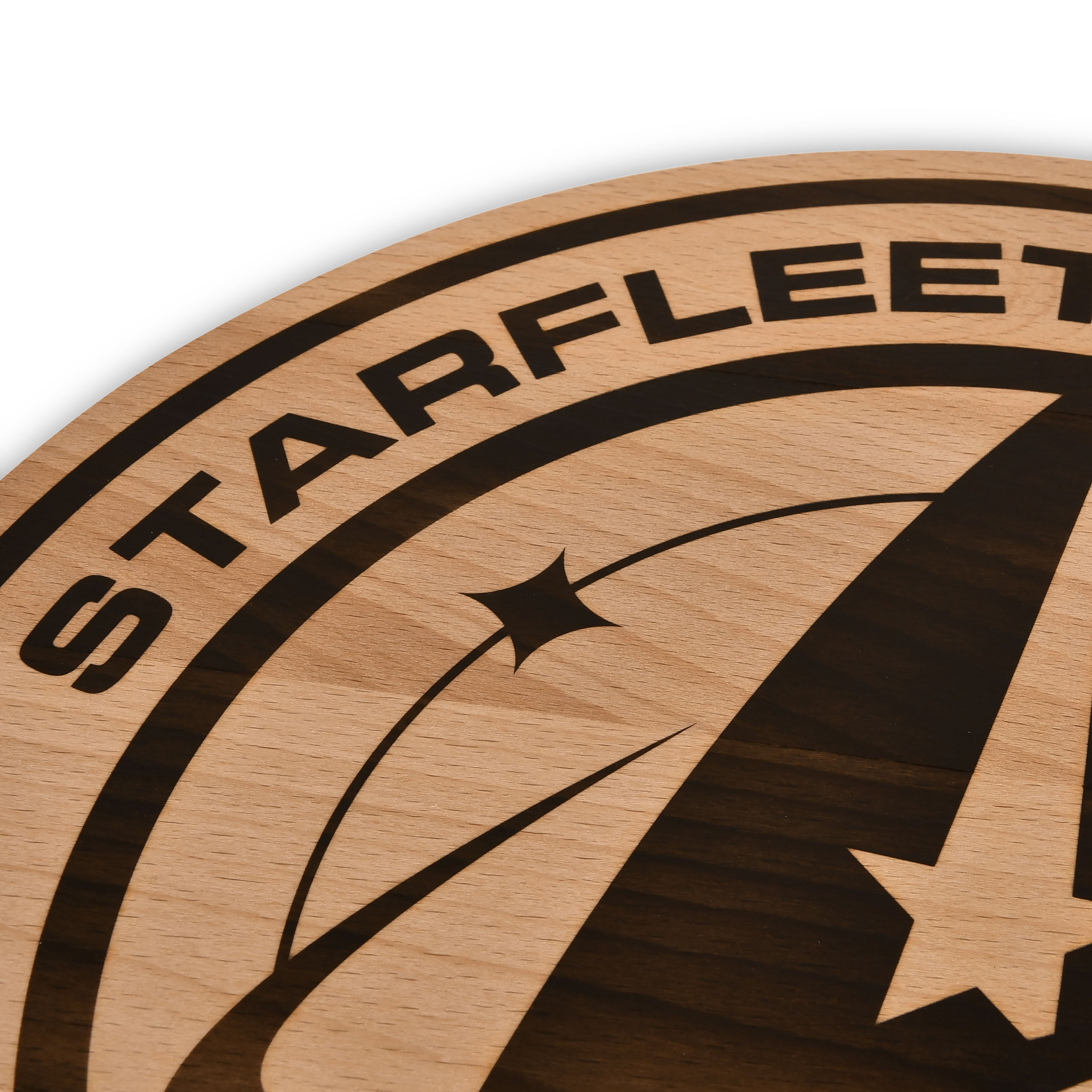 Star Trek - Starfleet Command Cutting Board Beech