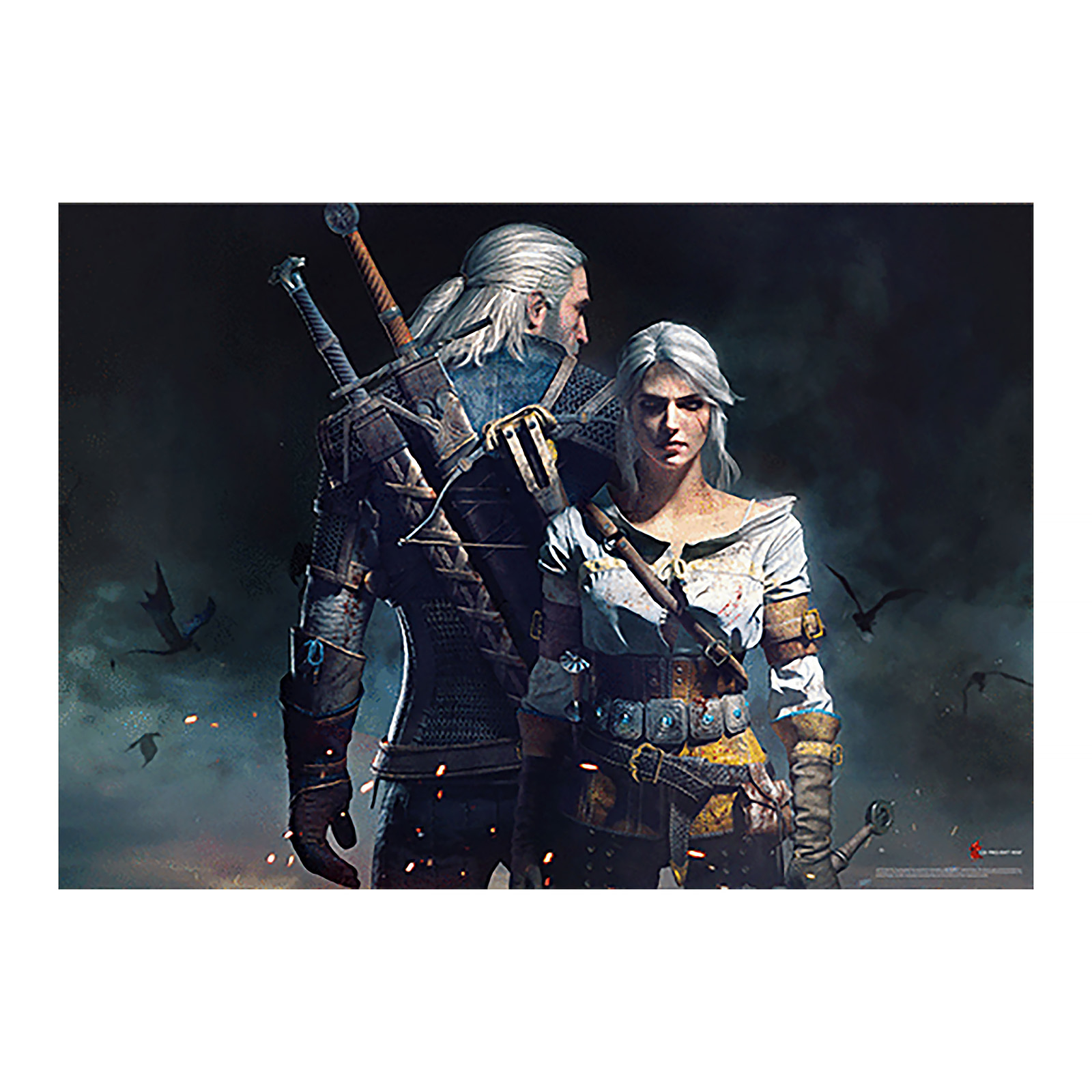Witcher - Geralt and Ciri Puzzle