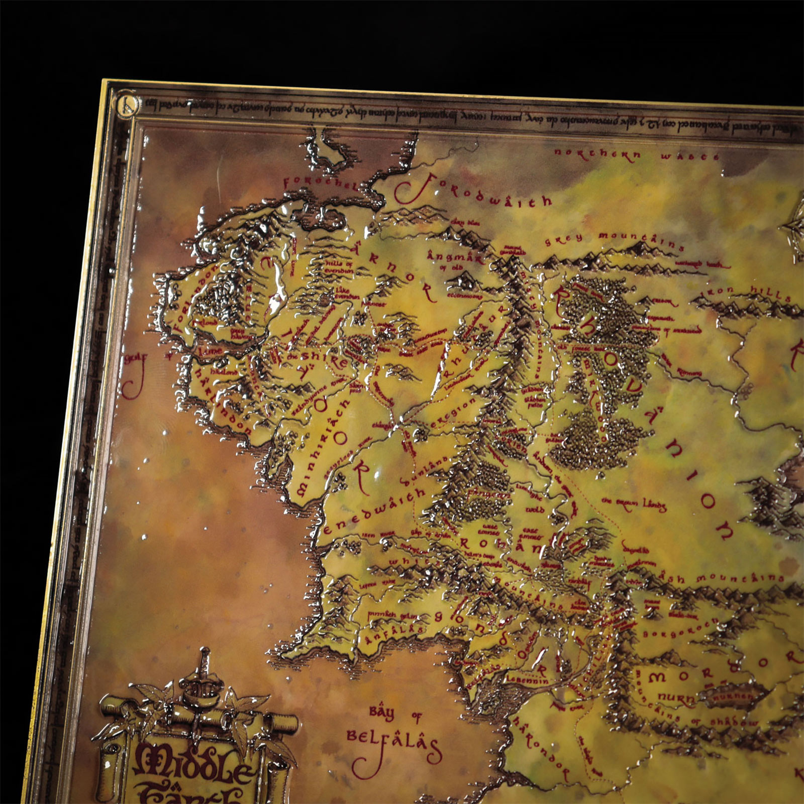 Lord of the Rings - Map of Middle Earth