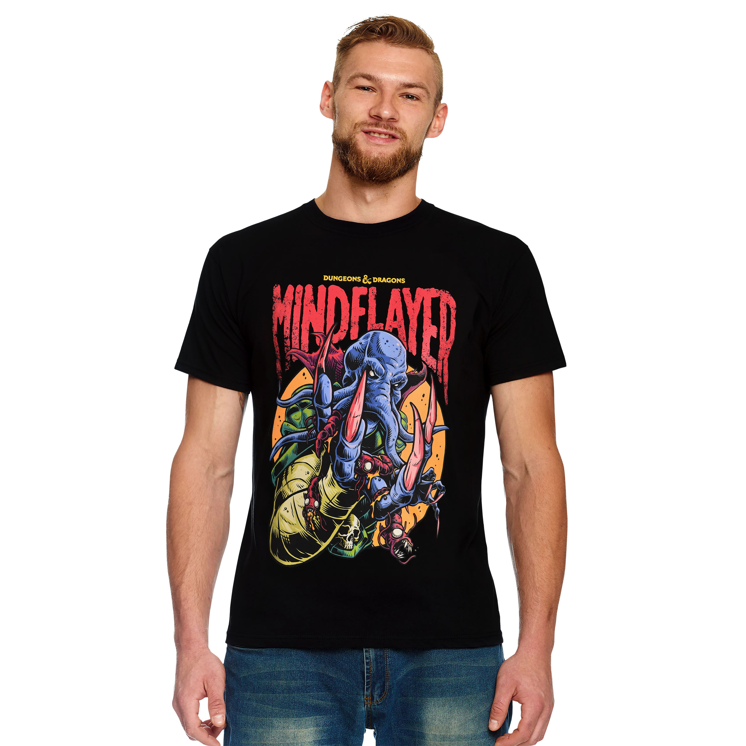 Dungeons & Dragons - Mindflayer T-Shirt schwarz
