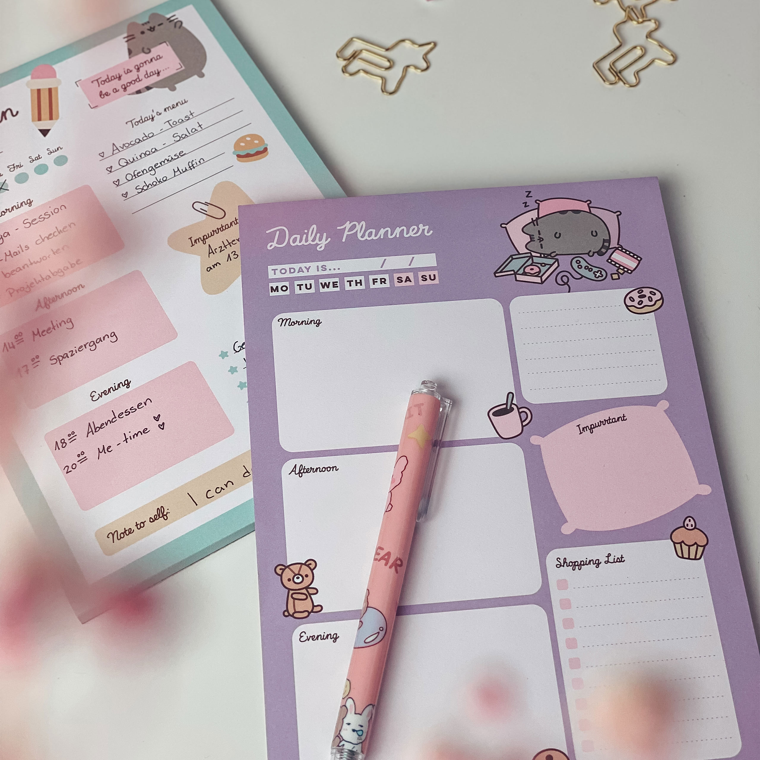 Pusheen - Sleep Daily Planner