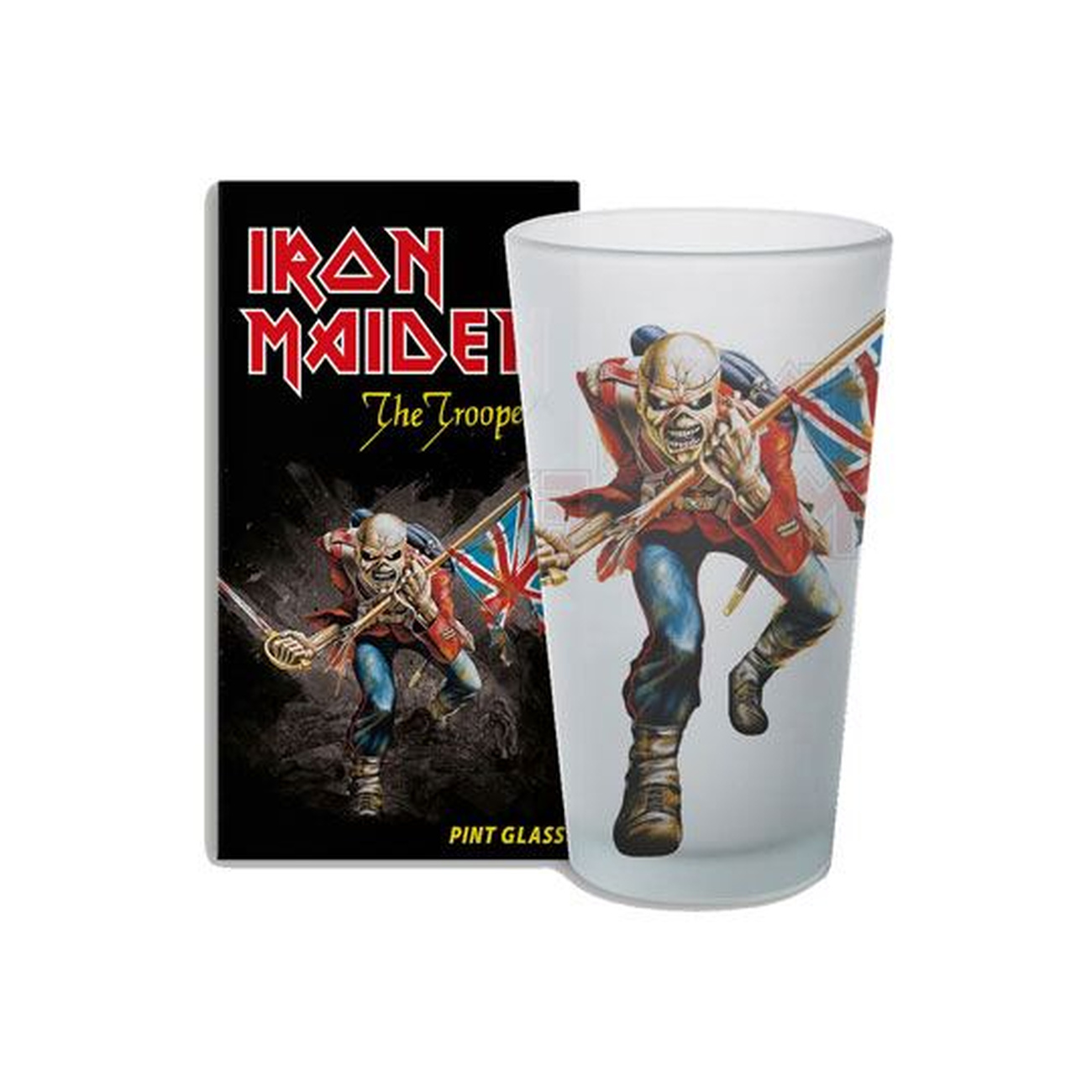 Bicchiere da birra Iron Maiden The Trooper