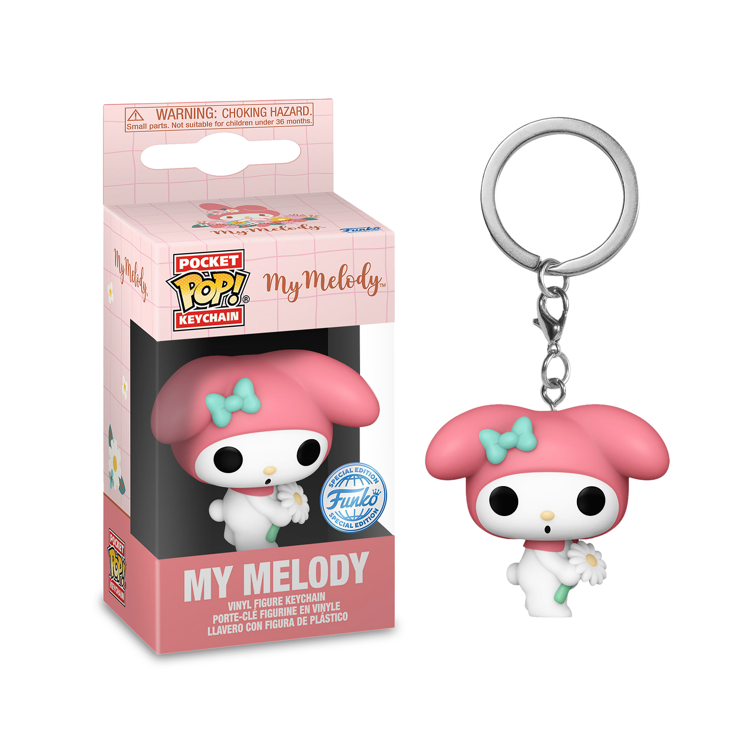 Sanrio - Hello Kitty My Melody Spring Time Funko Pop Schlüsselanhänger
