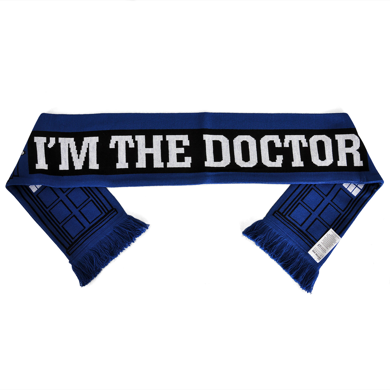 Doctor Who - Tardis Police Box Scarf blue