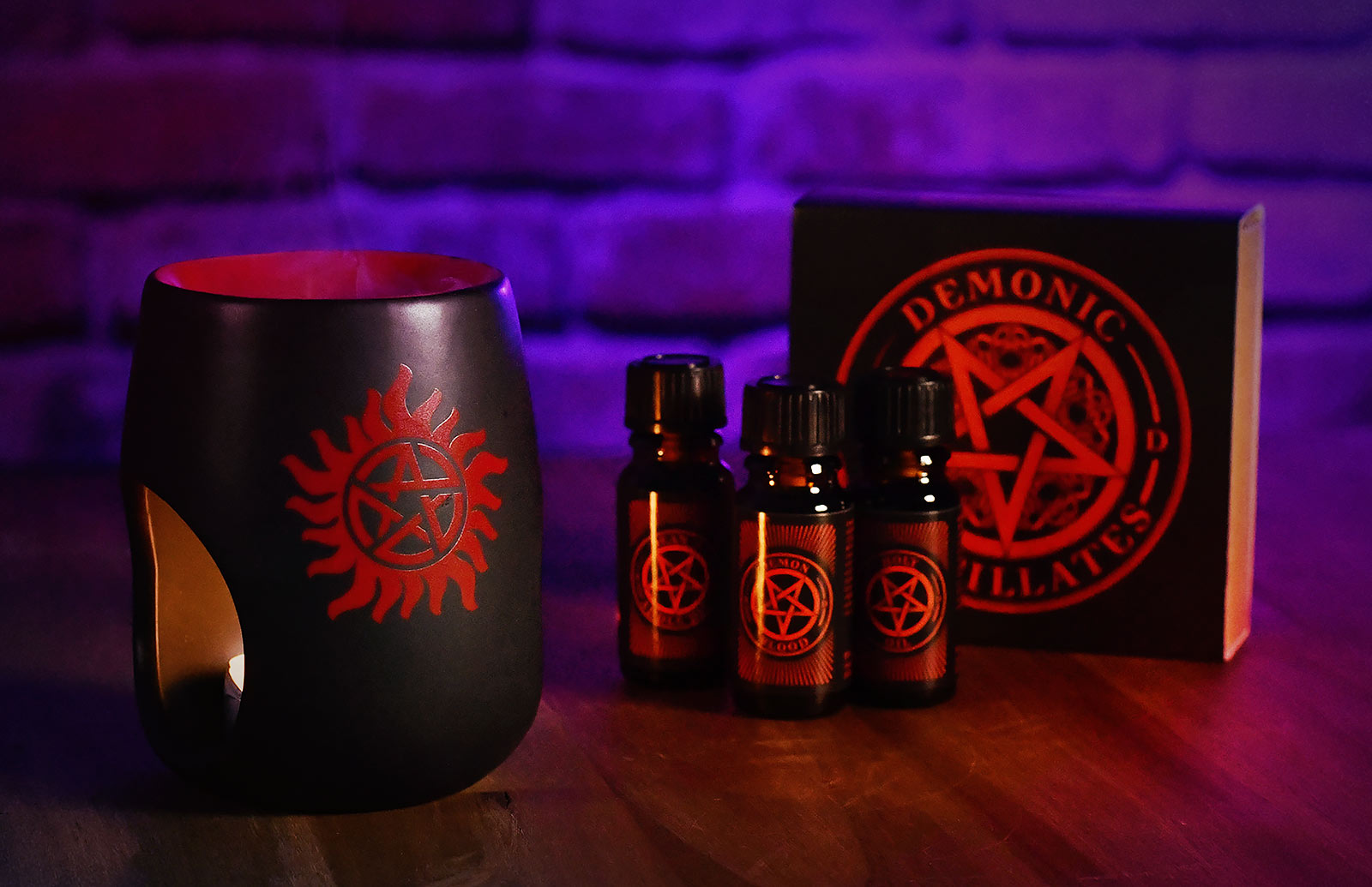 Supernatural - Symbole Anti Possession Diffuseur de parfum avec huile parfumée