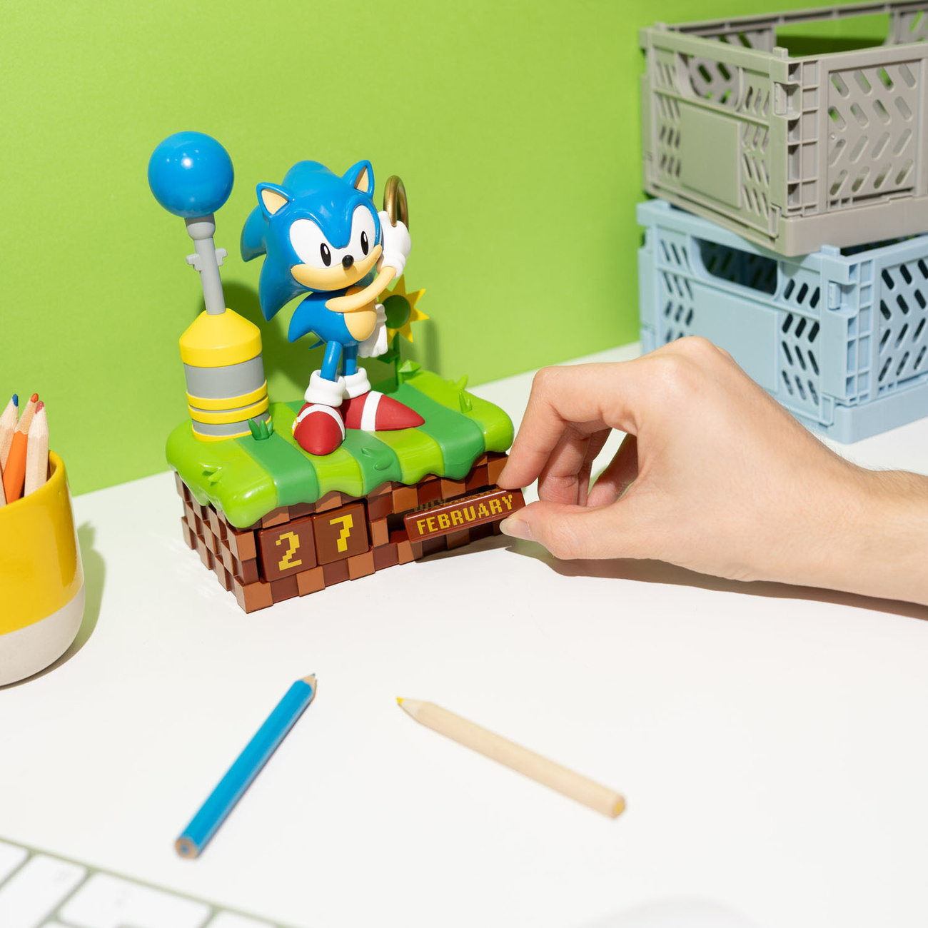 Sonic the Hedgehog calendario eterno 3D Sonic