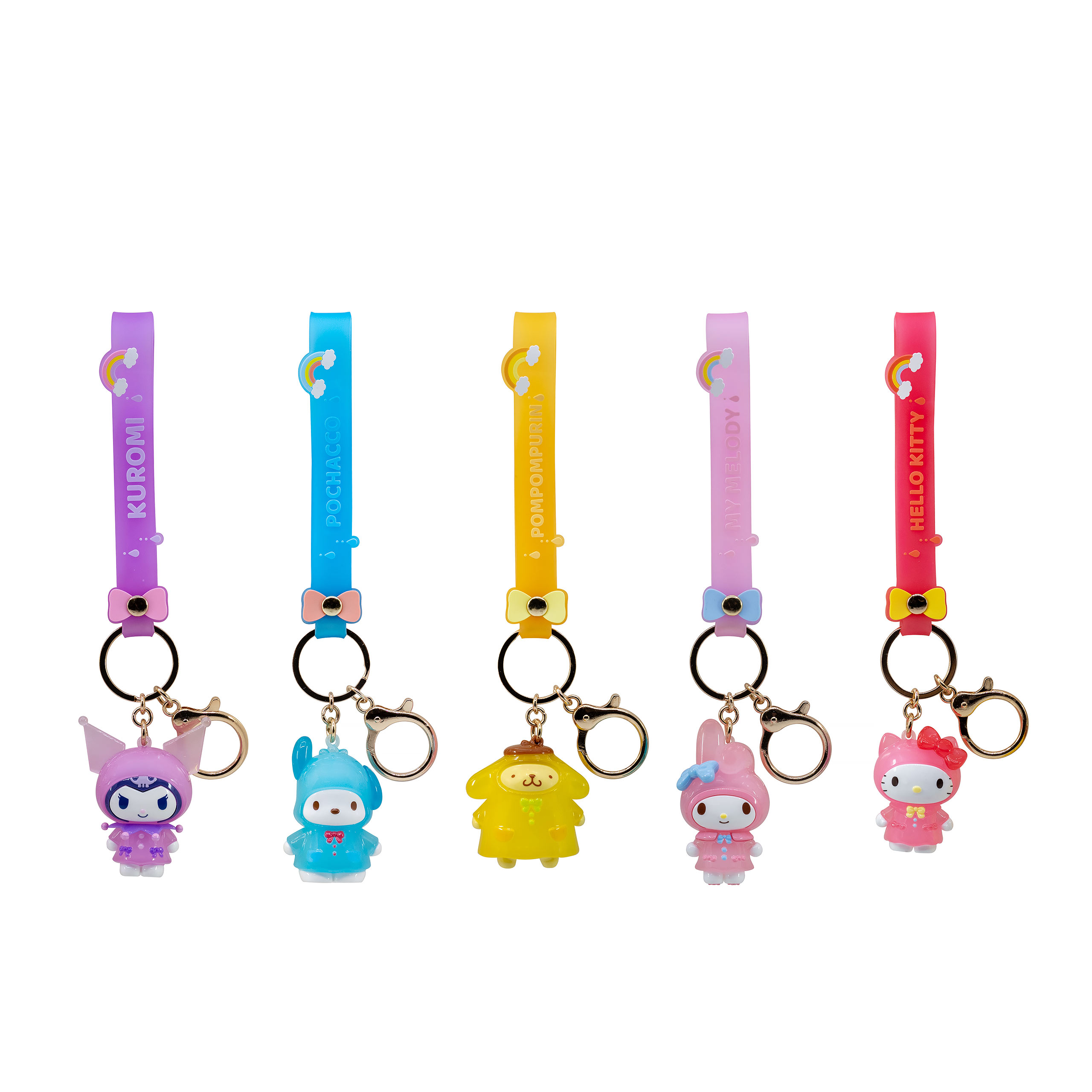 Hello Kitty en Vrienden - YuMe Sleutelhanger Regenjas Serie 12-Display