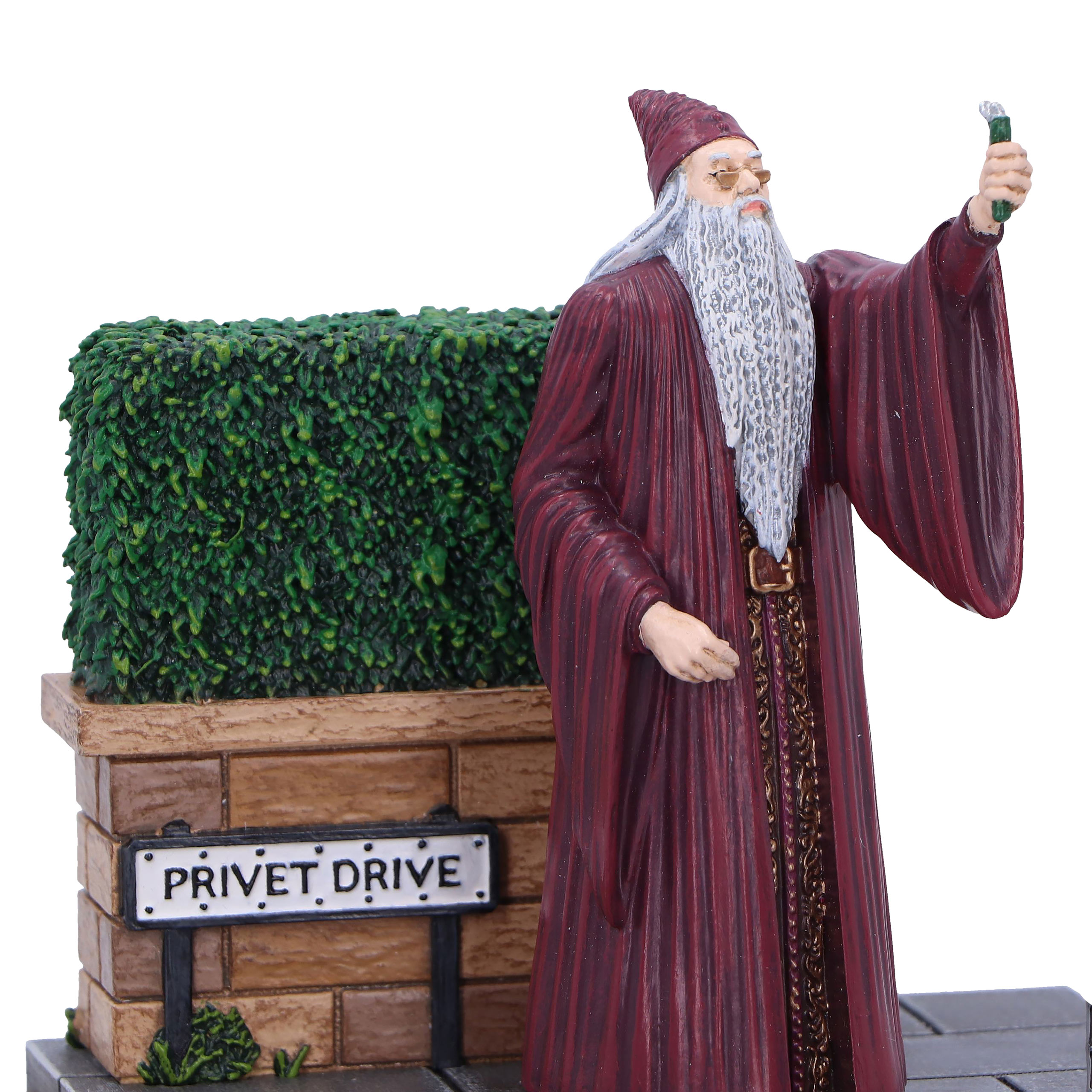 Harry Potter - Figura Diorama Dumbledore Privet Drive con Effetto Luce