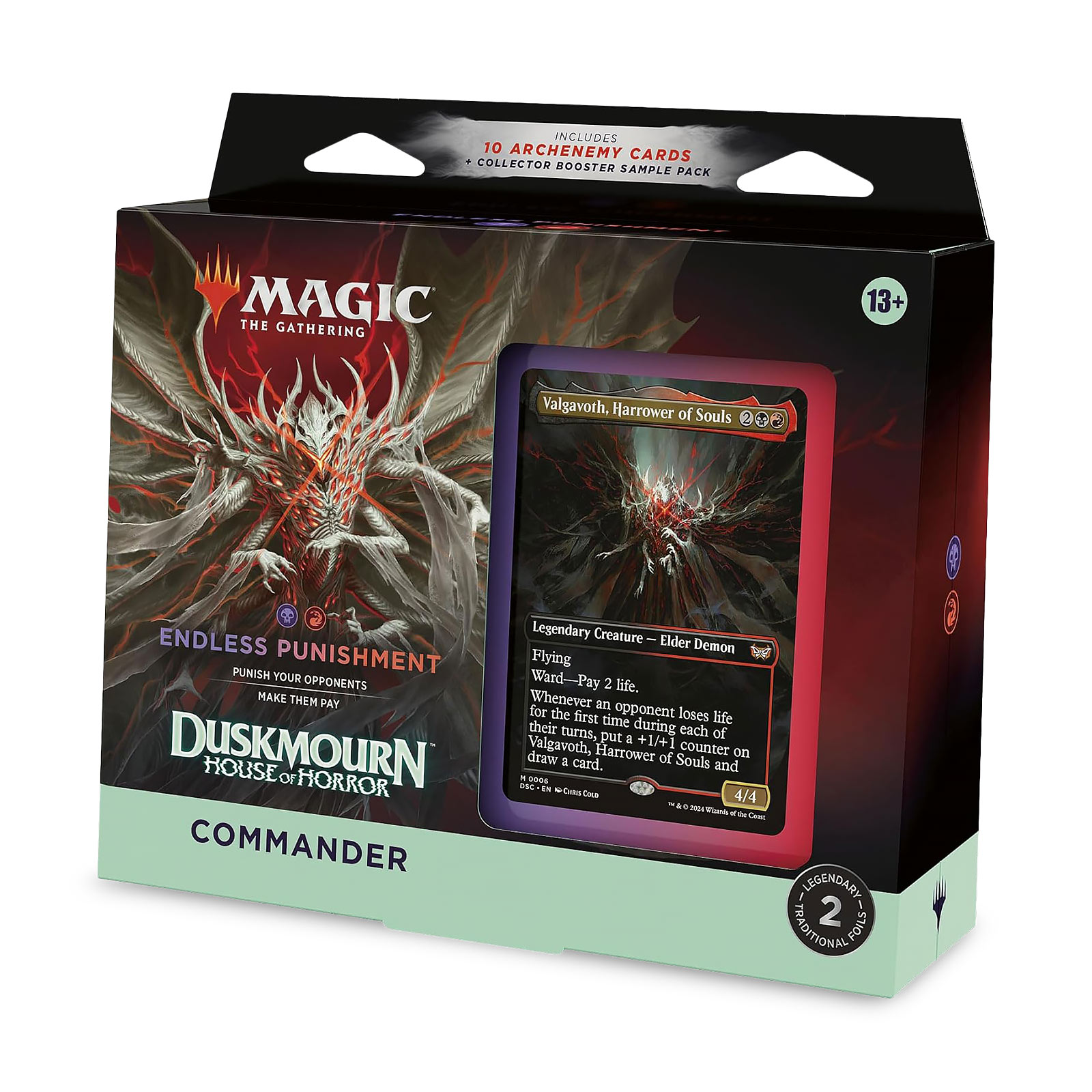 Duskmourn: House of Horror Commander Deck Endless Punishment - Magic The Gathering