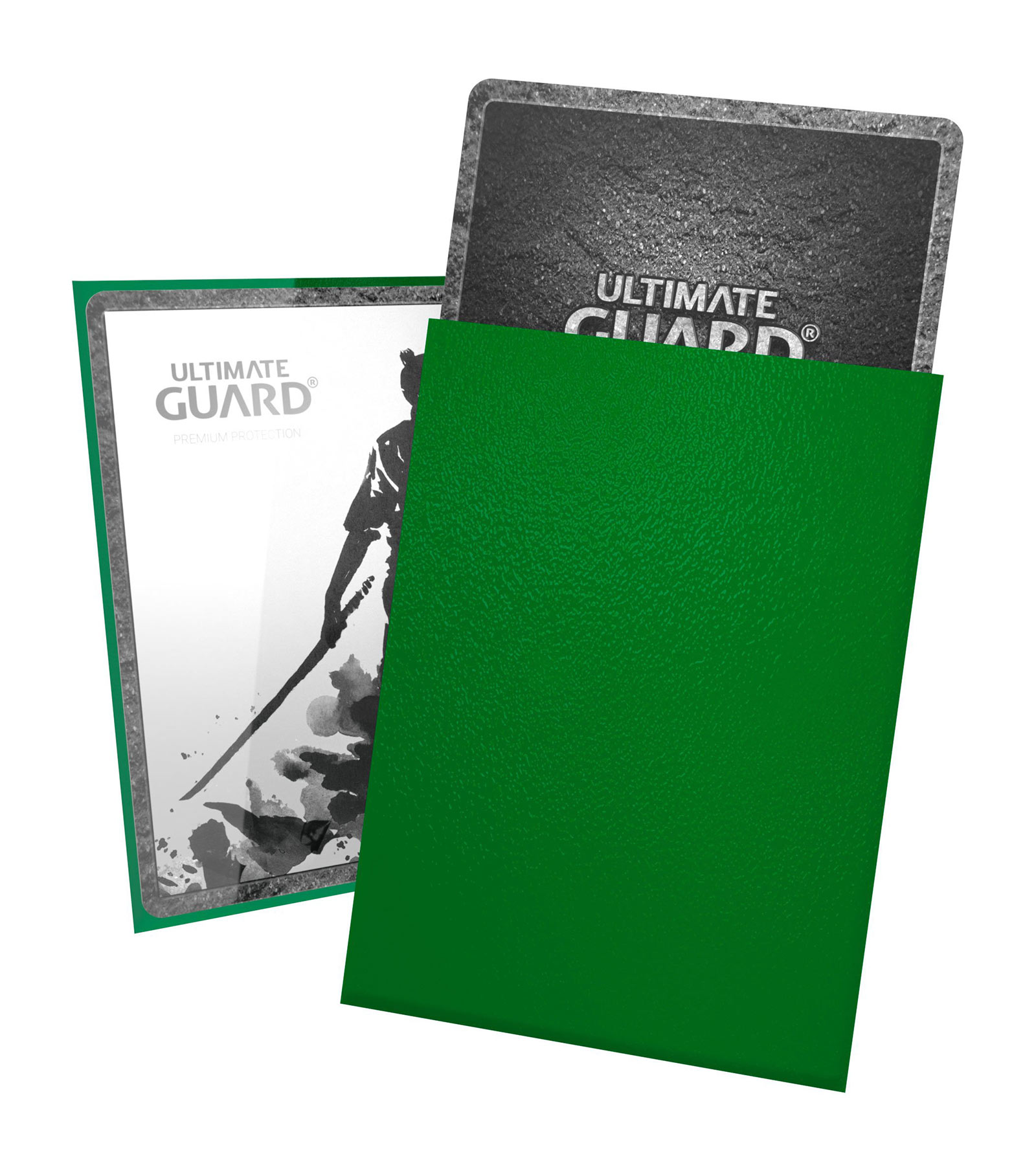 Bustine per carte Katana Ultimate Guard – Verde (100) – Formato standard TCG