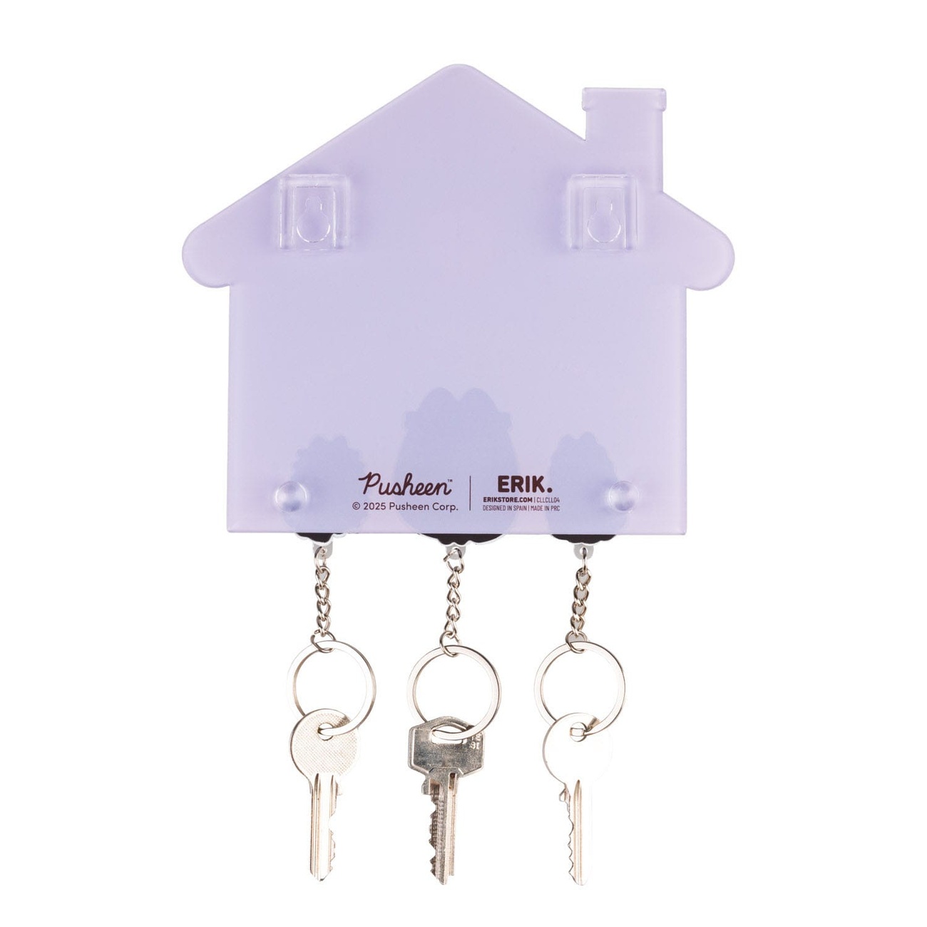 Portachiavi da parete Pusheen incl. 3 portachiavi