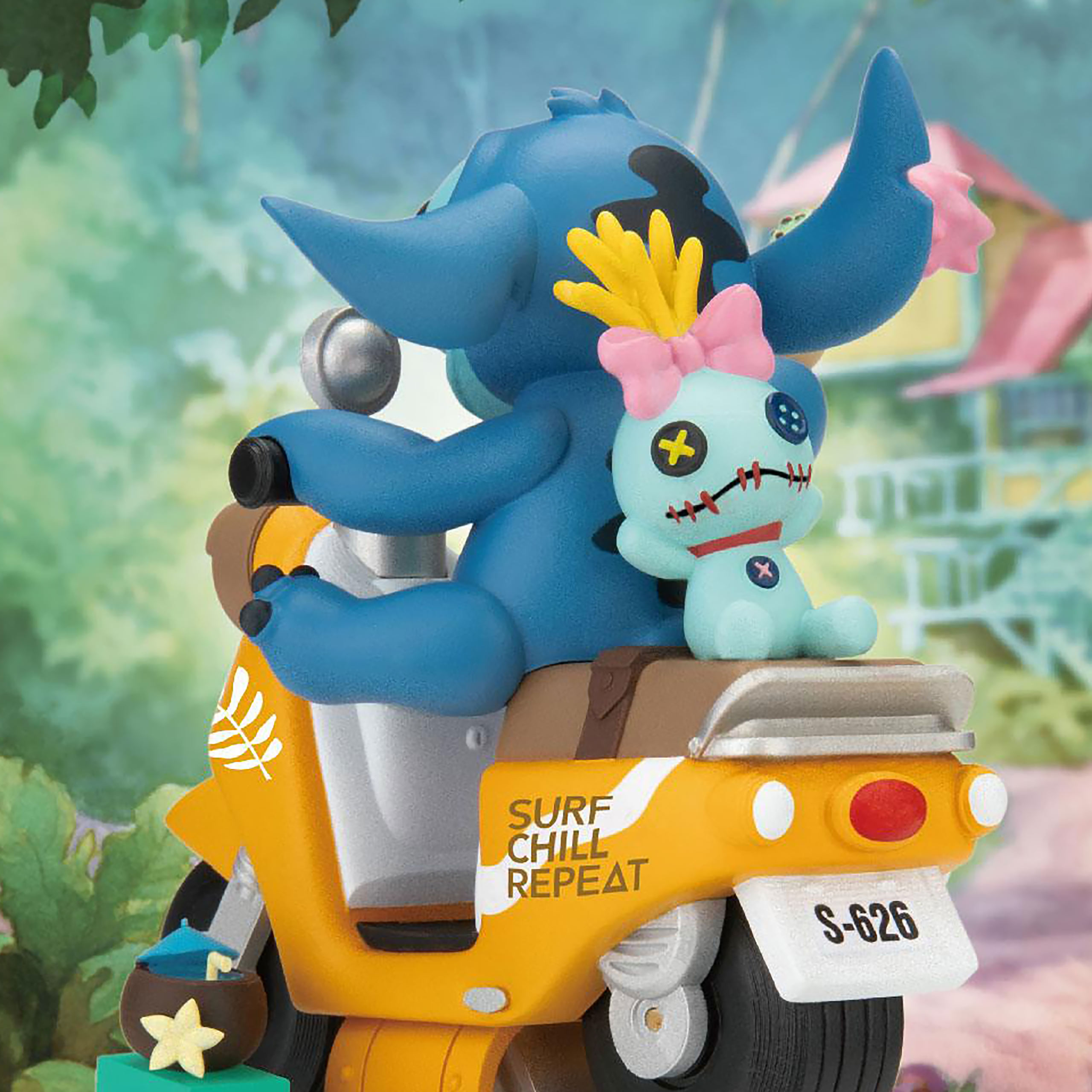 Stitch Coin Ride D-Stage Diorama Figure - Lilo & Stitch