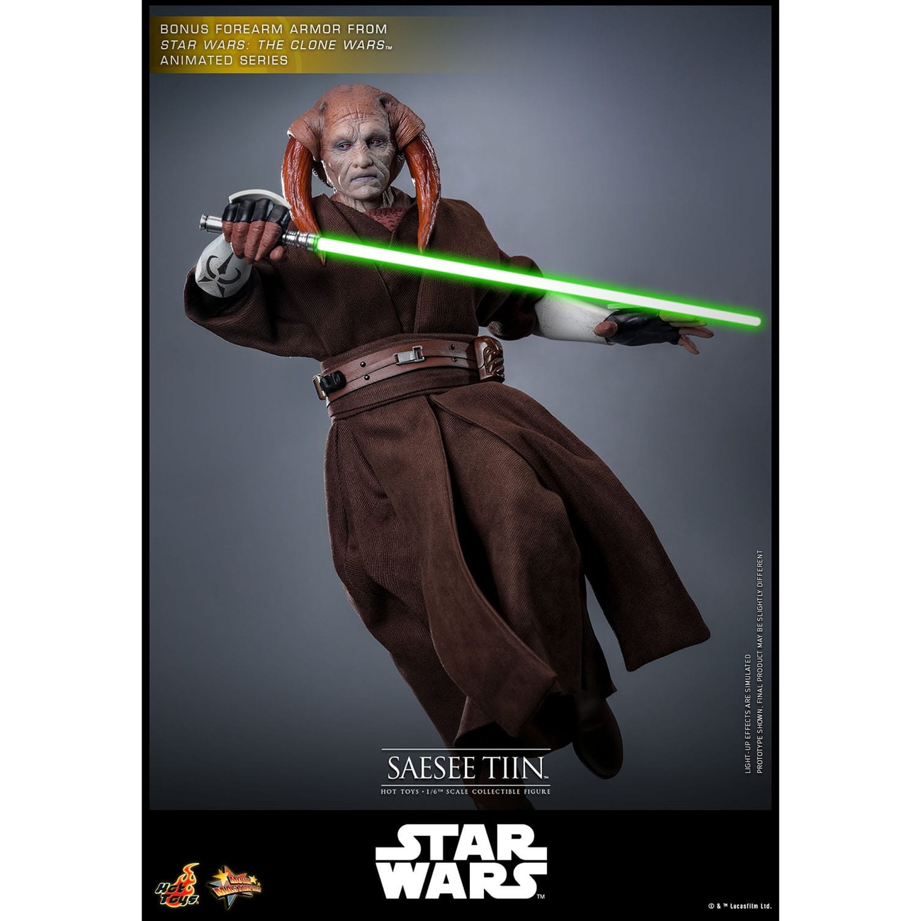 Star Wars Episode III: Revenge of the Sith - Saesee Tiin Masterpiece 1:6 Actiefiguur