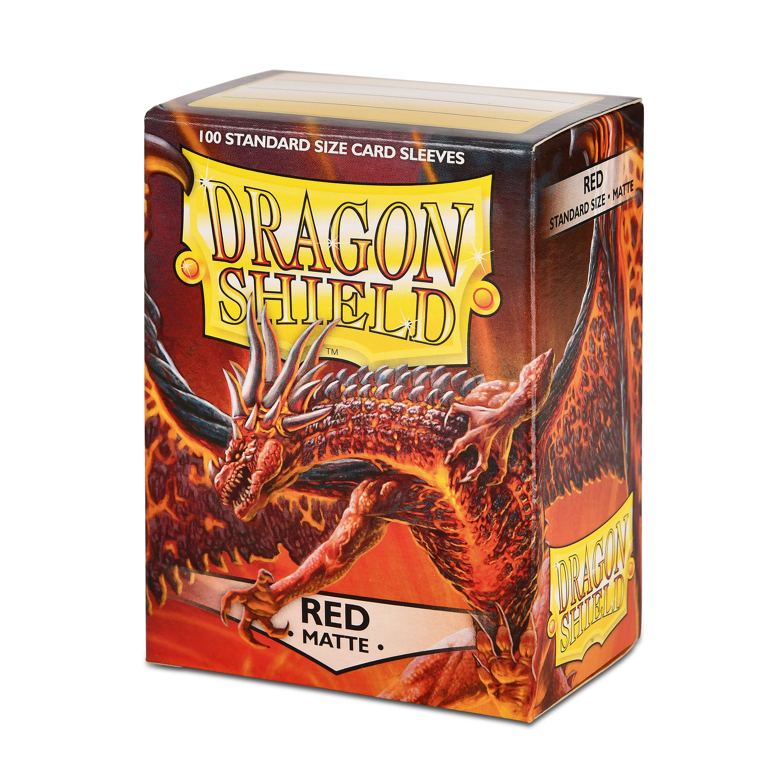 Dragon Shield - Kaarthoezen 100 Set Rood