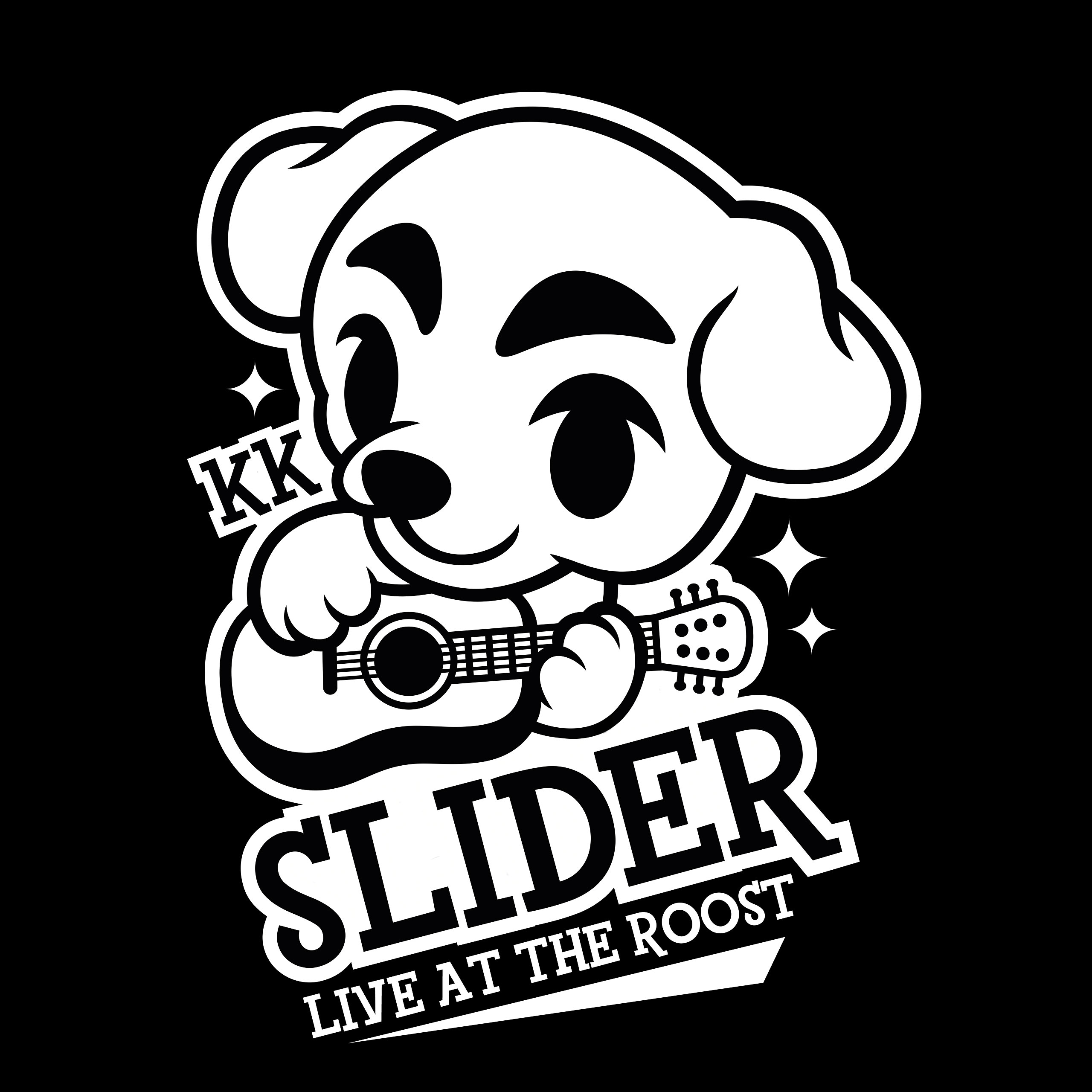 K.K. Slider T-Shirt voor Animal Crossing Fans Zwart