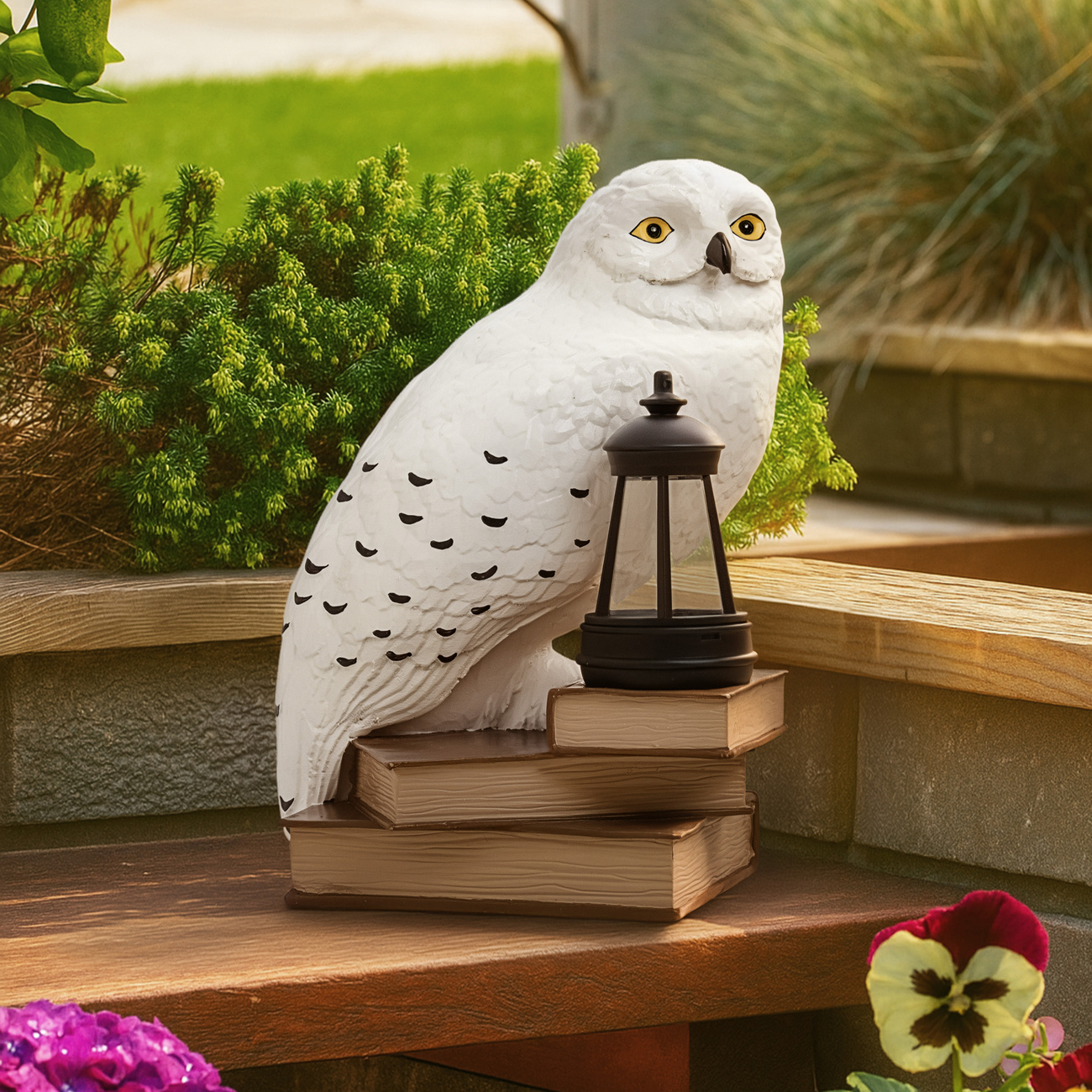 Hedwig 3D Solarlamp - Harry Potter