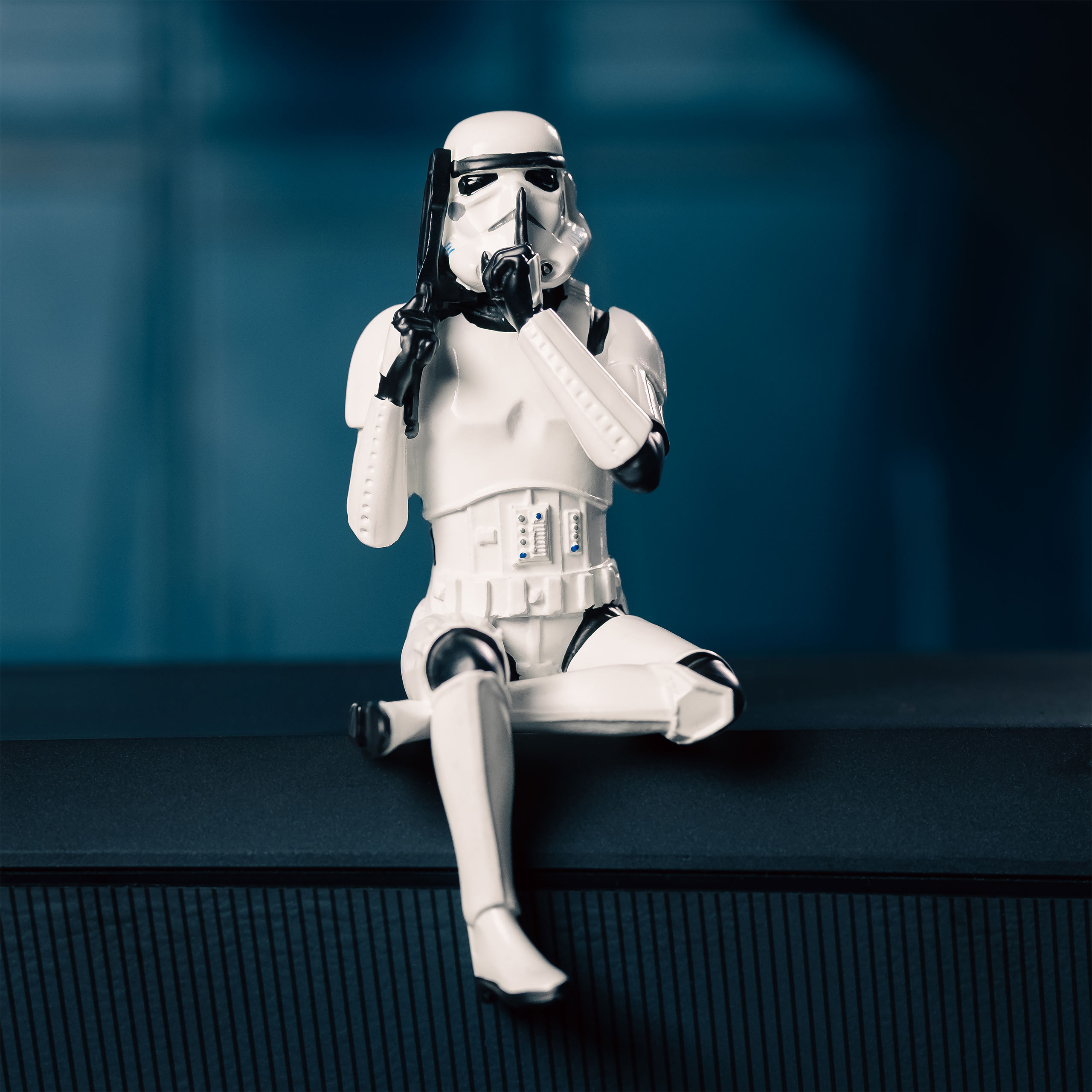 Original Stormtrooper Don't See Hear Speak Figure Set Sitting